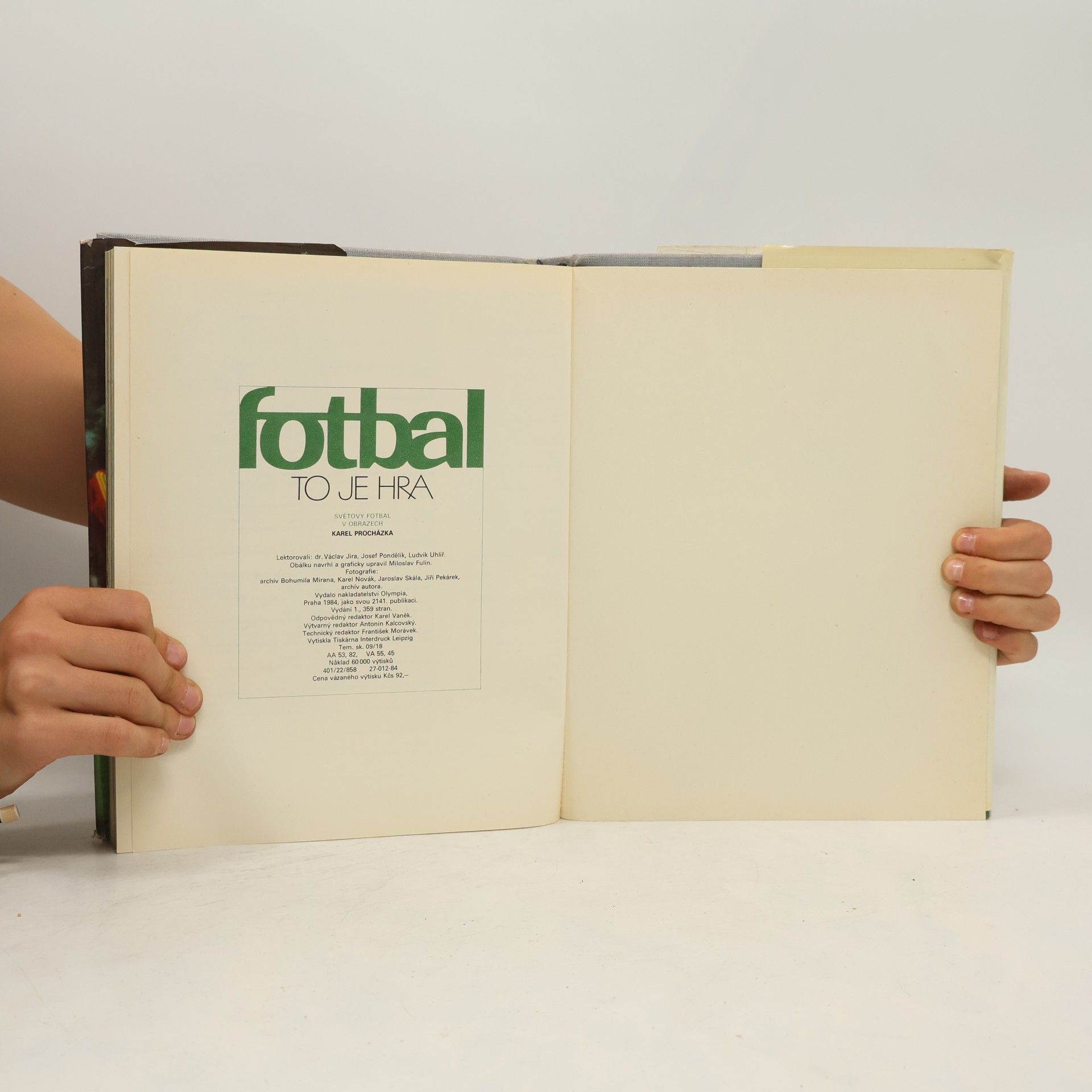 Karel Procházka Fotbal to je hra