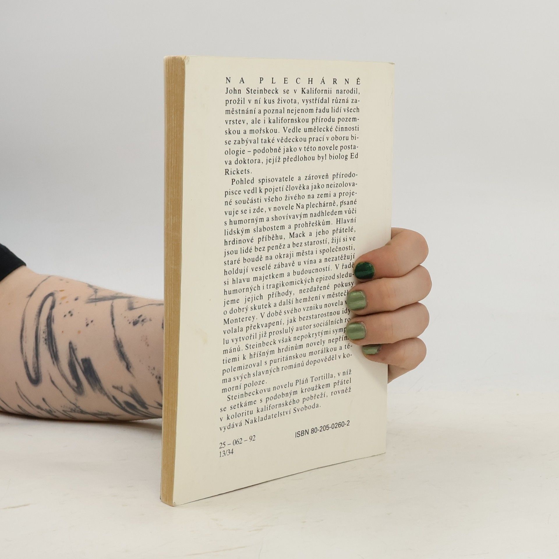 John Steinbeck Na plechárně