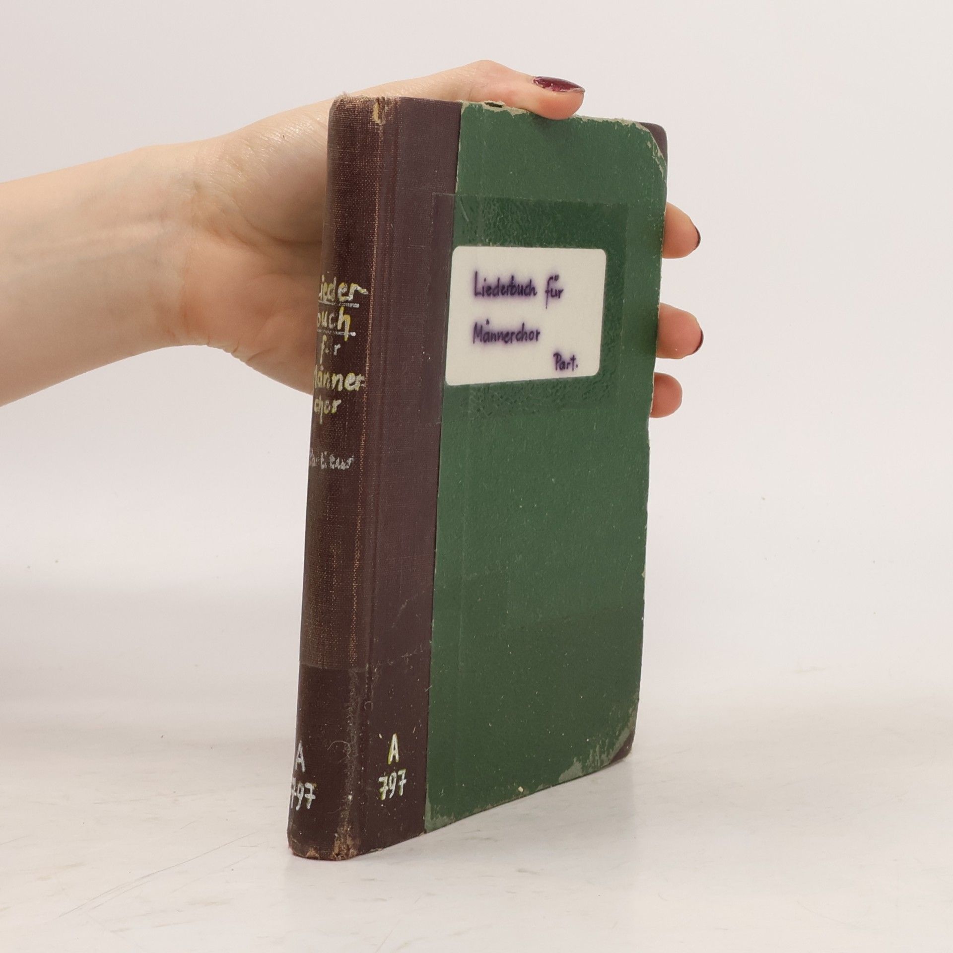 Various authors Liederbuch für Männerchor