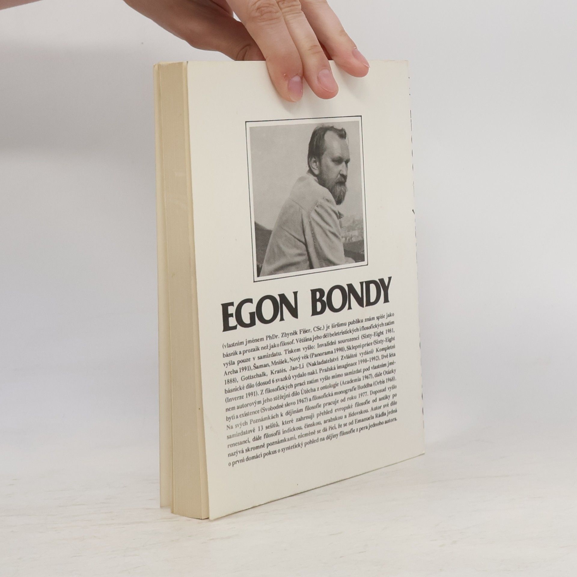 Egon Bondy Indická filosofie 1