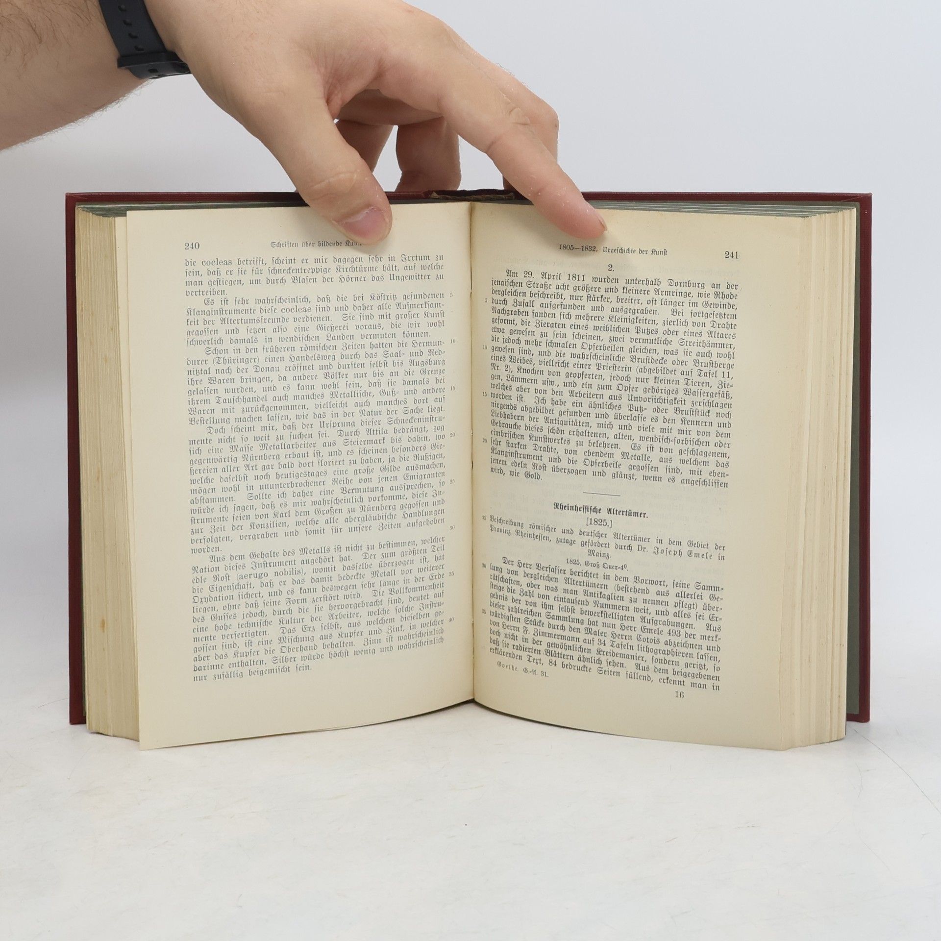Collectif d'auteurs Goethes Werke 31.