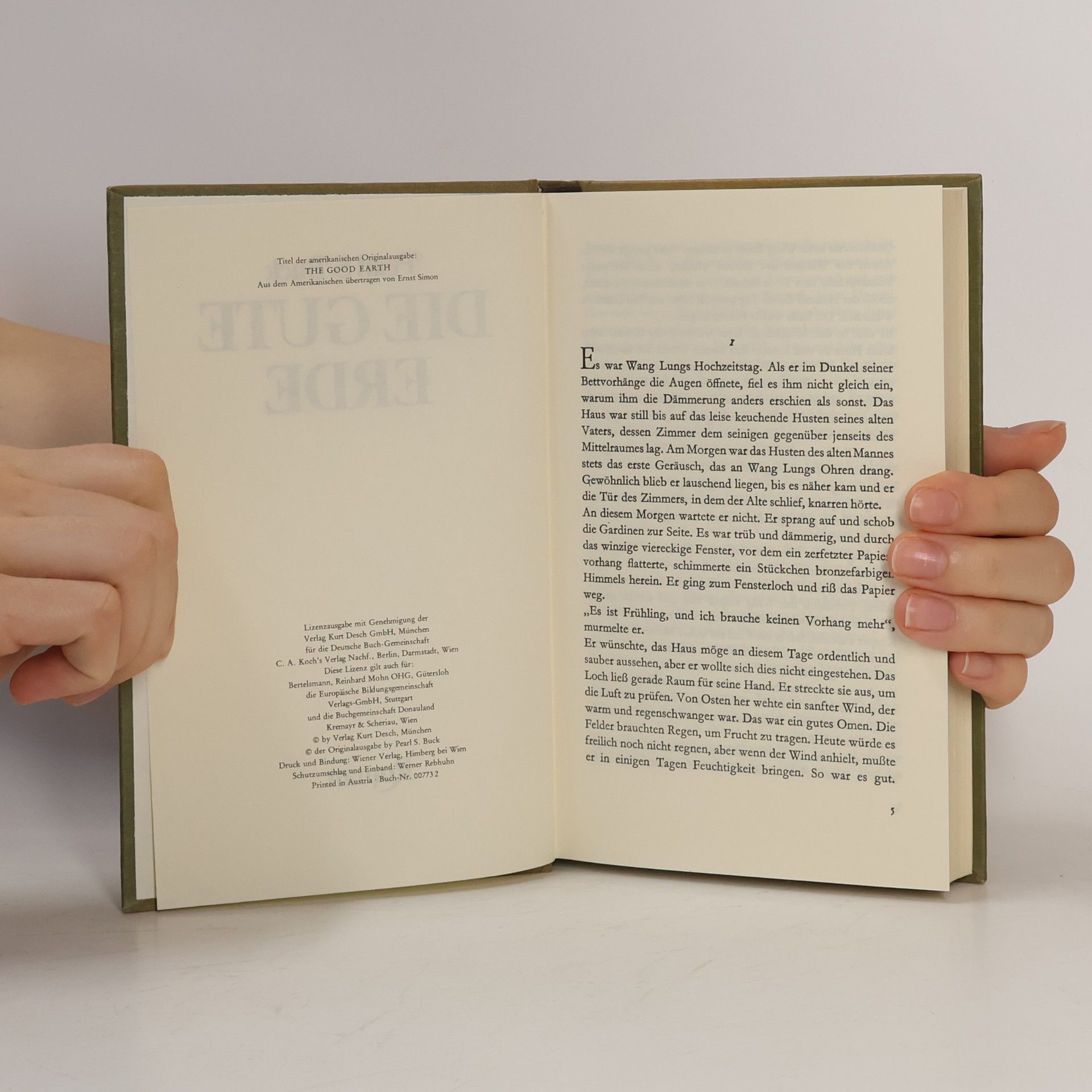 Pearl S. Buck Die Gute Erde