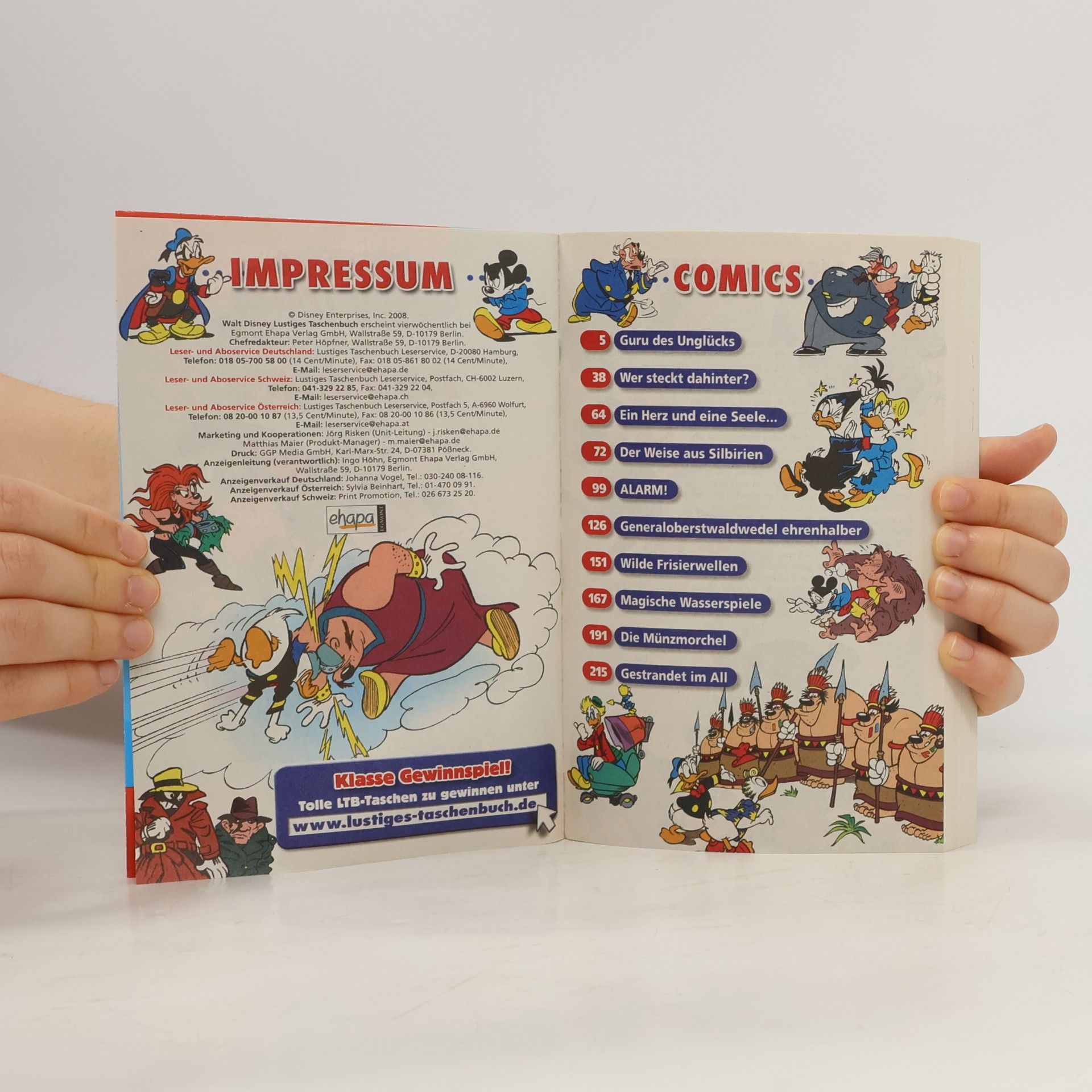 Walt Disney Lustiges Taschenbuch 372. Alarm!