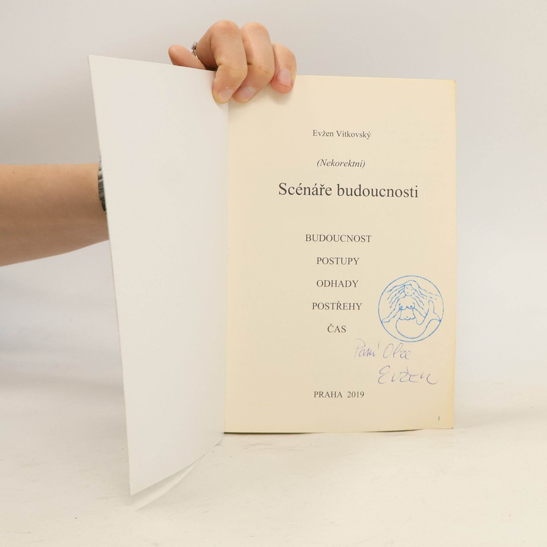 Evžen Vítkovský Scénáře budoucnosti