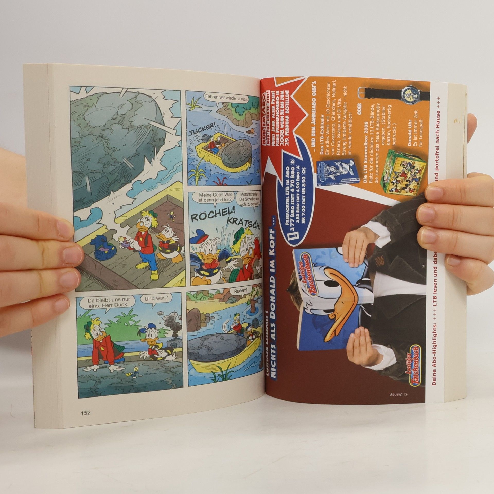 Walt Disney Lustiges Taschenbuch 373. Flucht nach Duckland