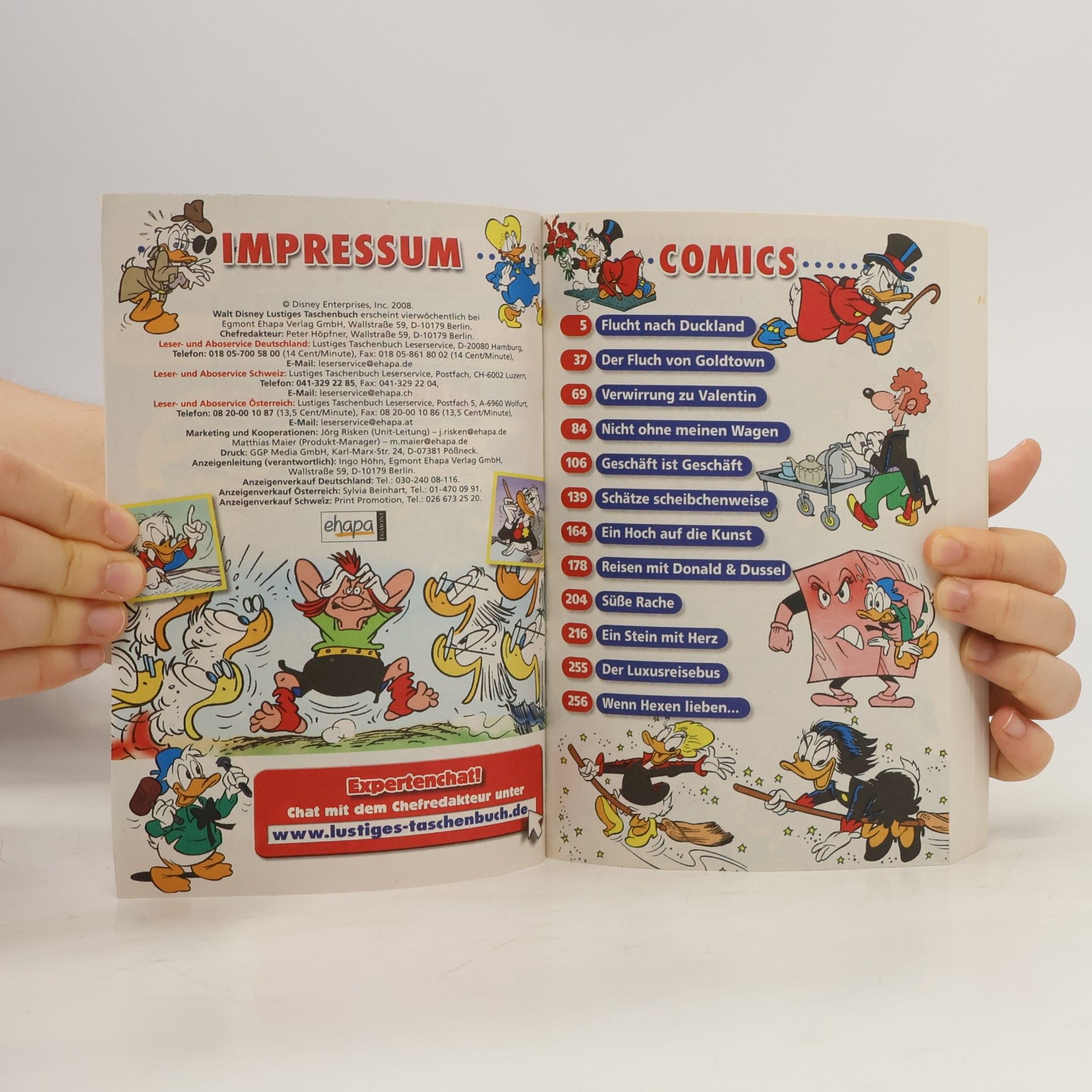 Walt Disney Lustiges Taschenbuch 373. Flucht nach Duckland