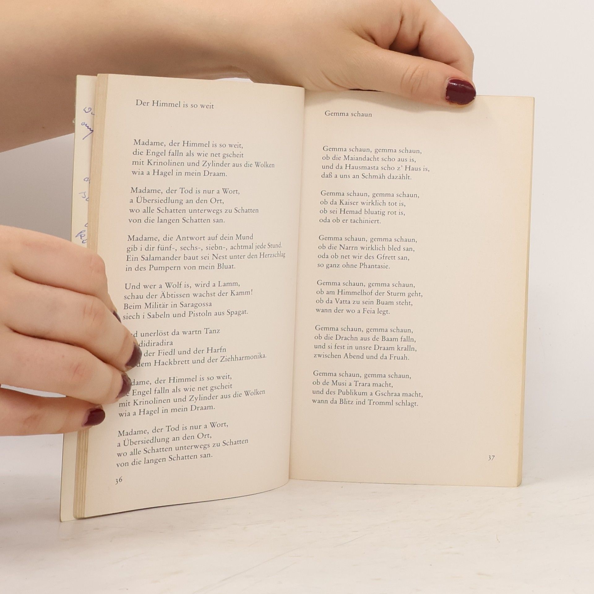 Andrè Heller dtv Literatur: Die Sprache der Salamander. Lieder 1971-1981