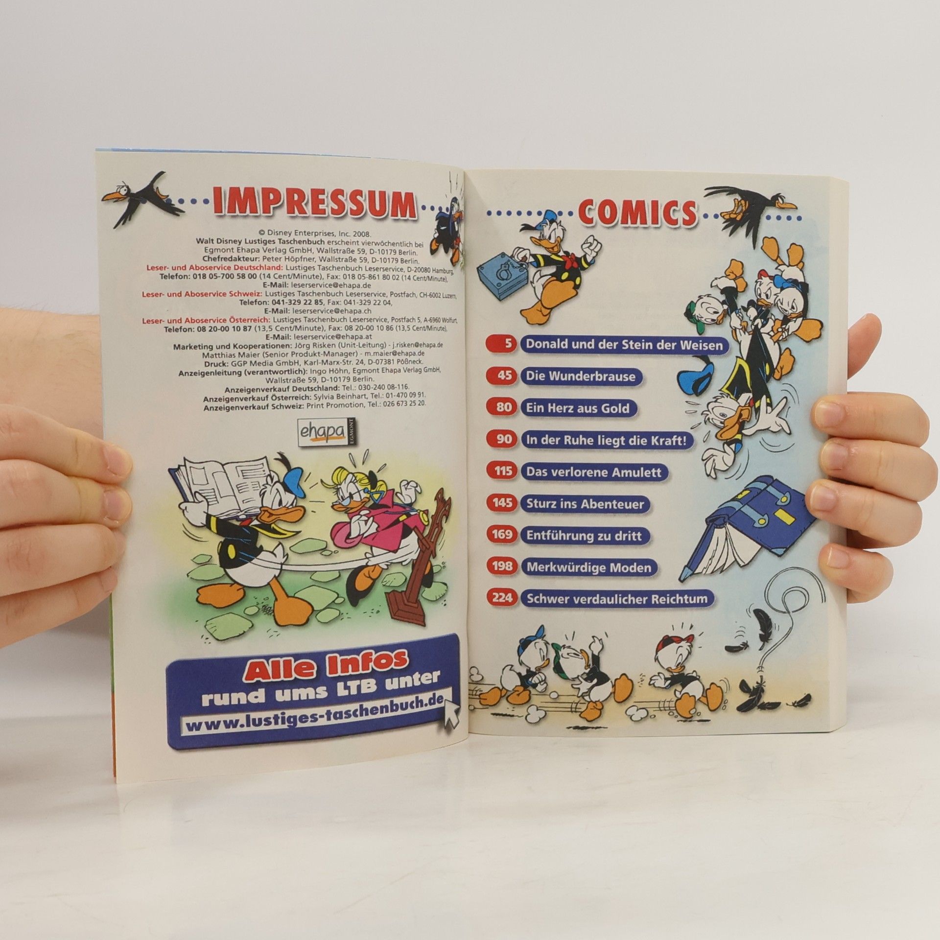 Walt Disney Lustiges Taschenbuch Nr. 376