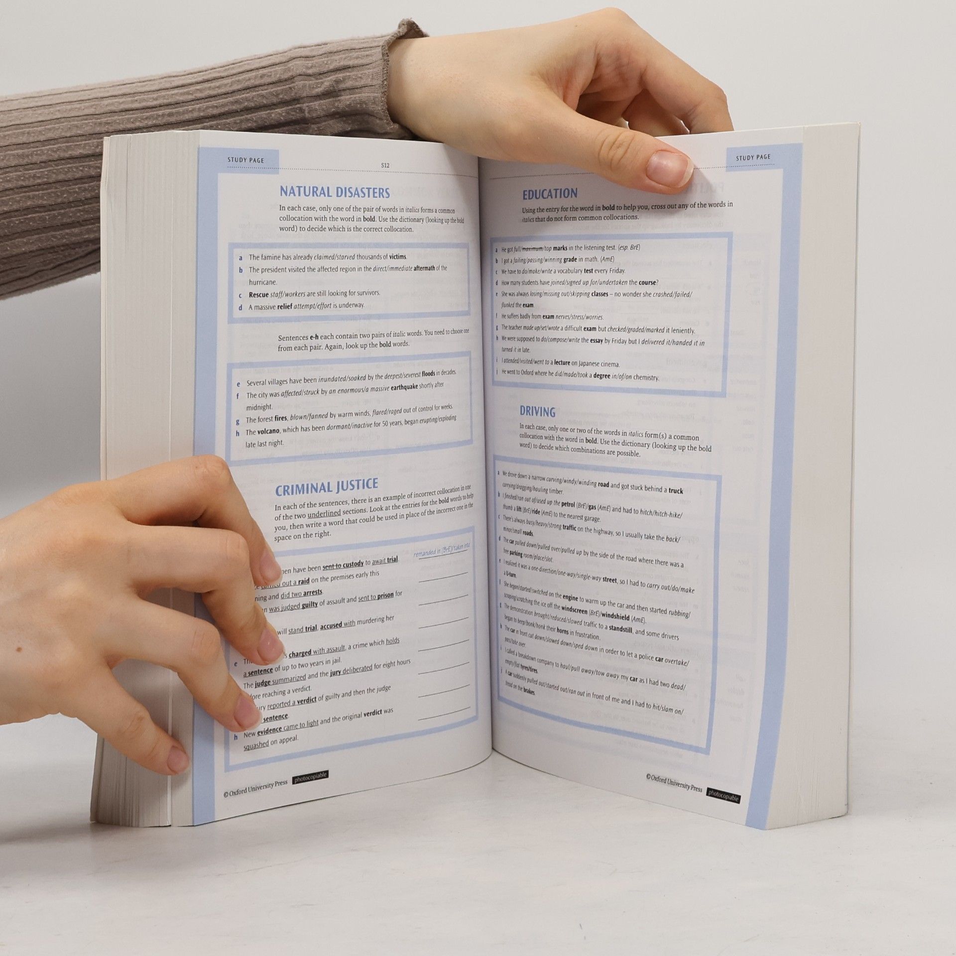 Colin McIntosh Oxford collocations dictionary for students of English