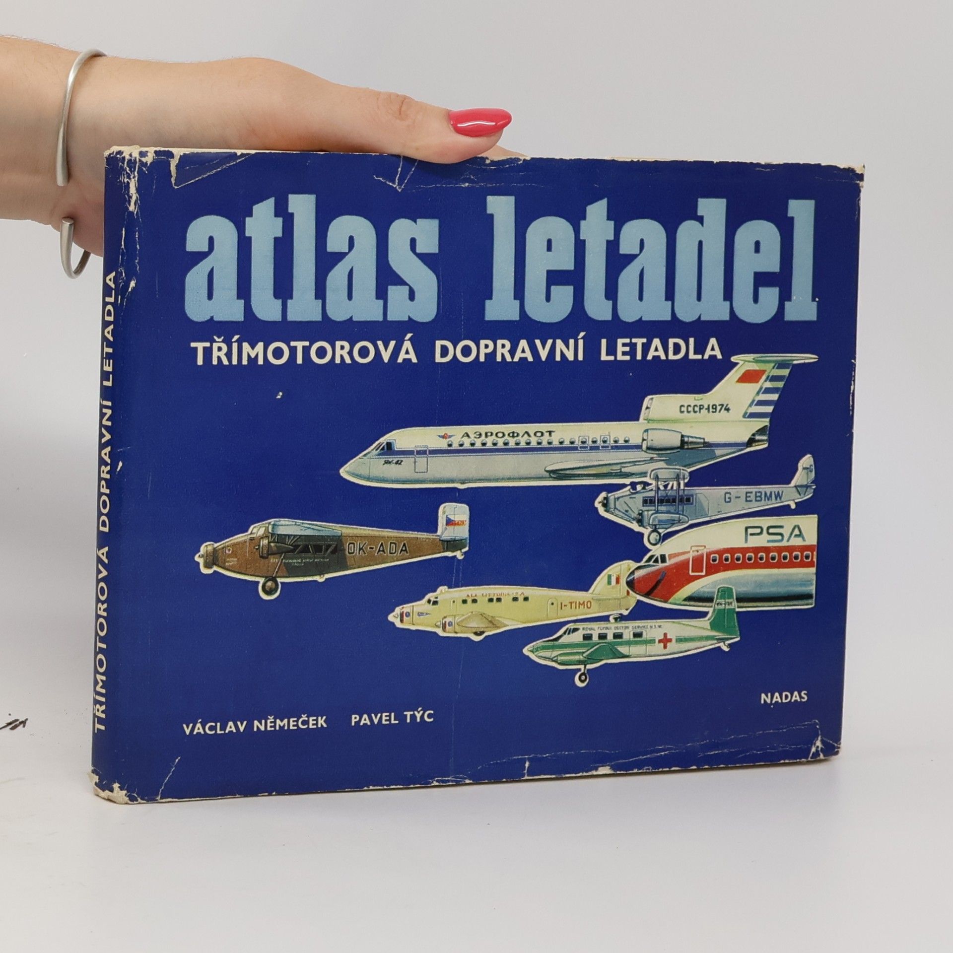 Václav Němeček Atlas letadel. Třímotorová dopravní letadla