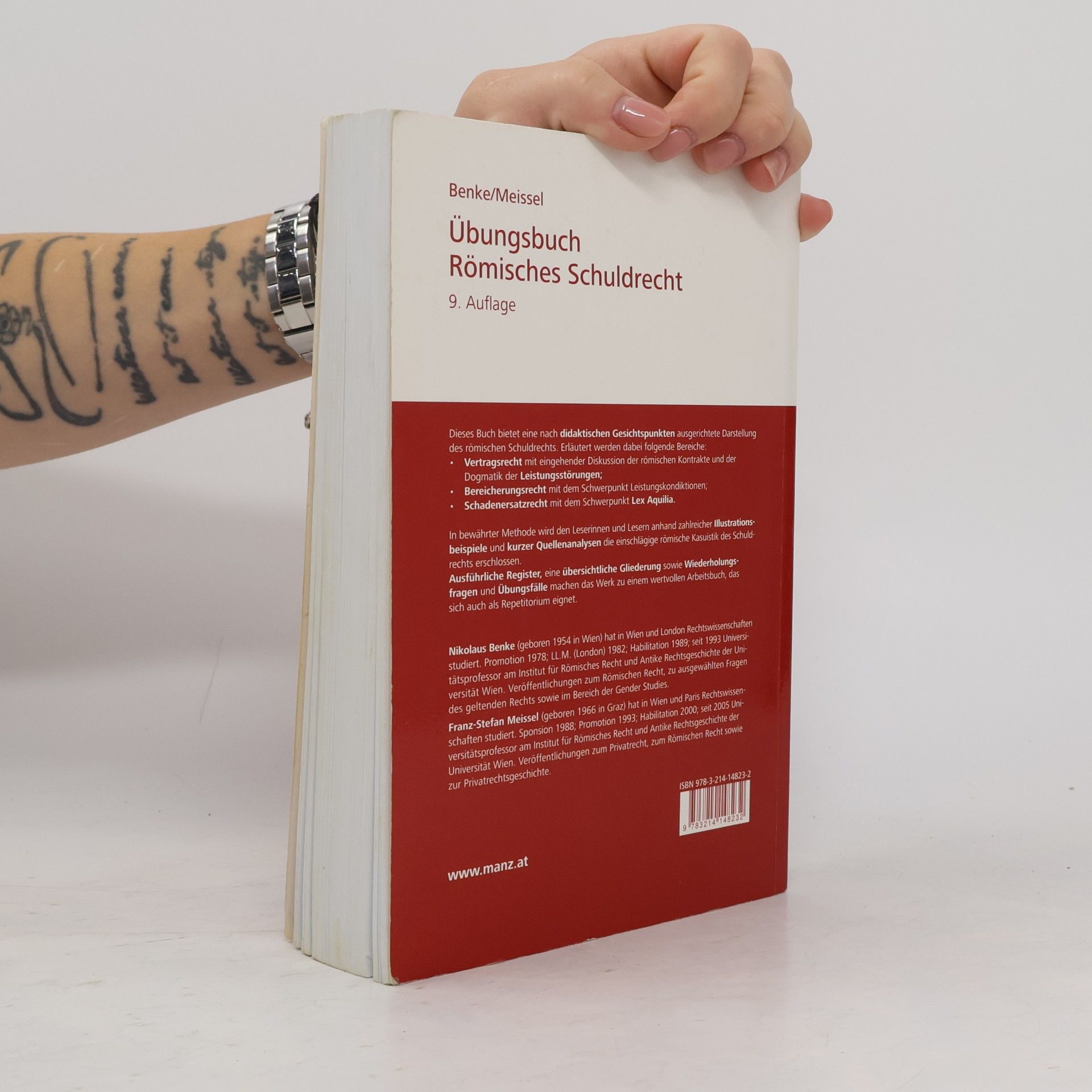 Nikolaus Benke Übungsbuch Römisches Schuldrecht