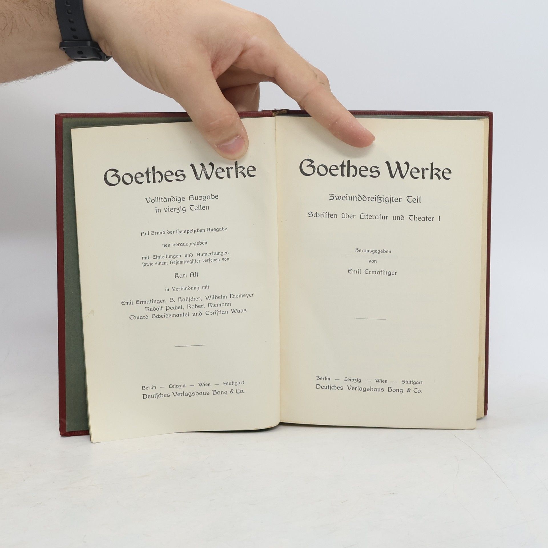 Johann Wolfgang von Goethe Goethes Werke 32