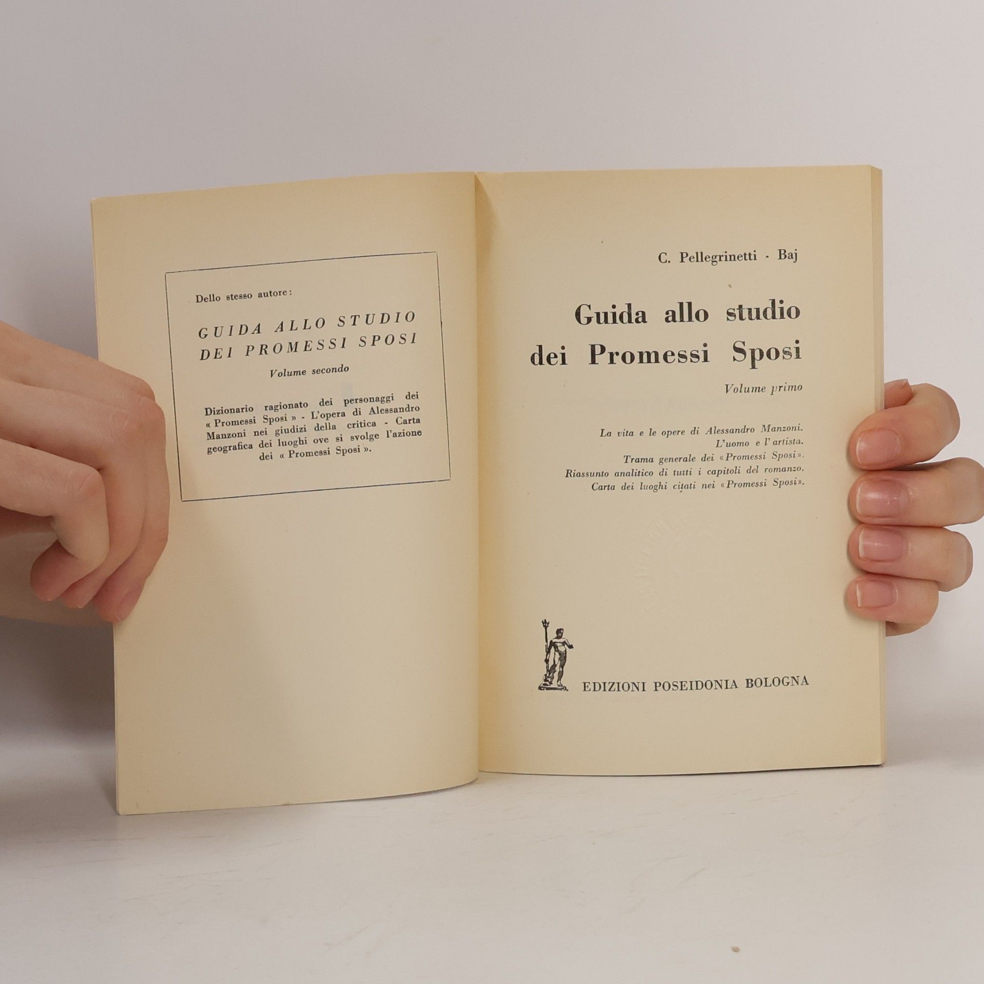 C. Pellegrinetti Guida allo studio dei Promessi Sposi 1