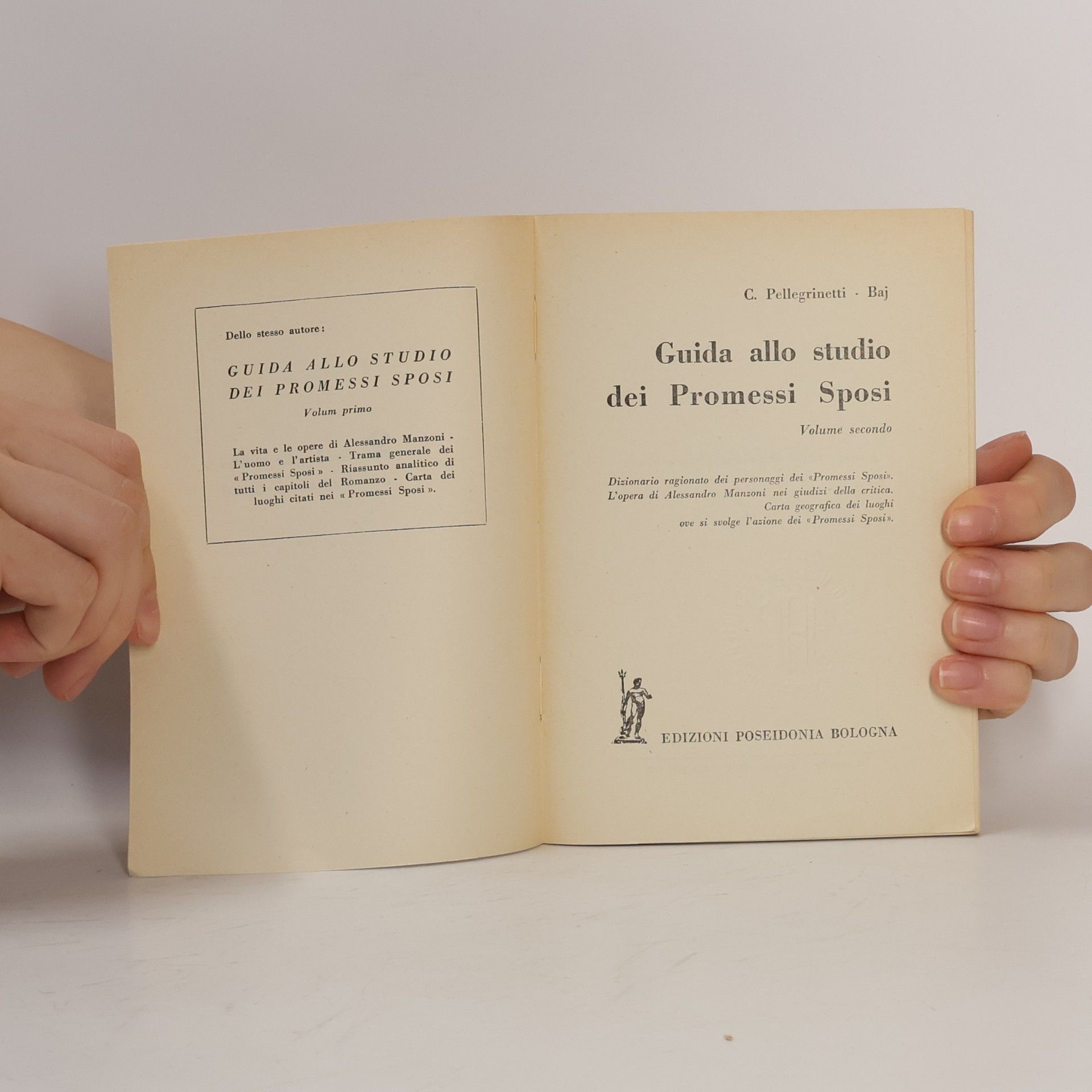 C. Pellegrinetti Guida allo studio dei Promessi sposi