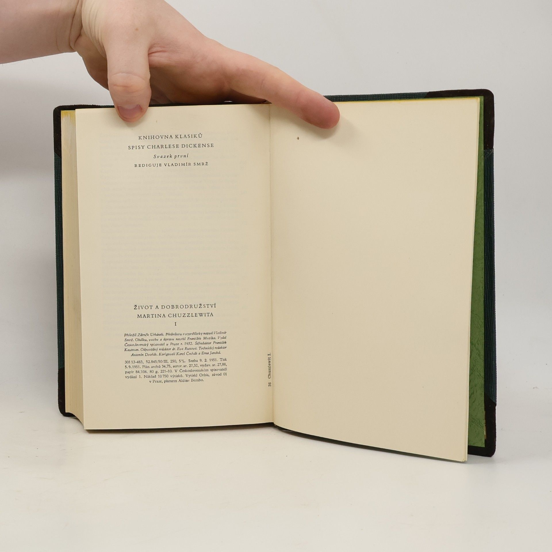 Charles Dickens Život a dobrodružství Martina Chuzzlewita I.