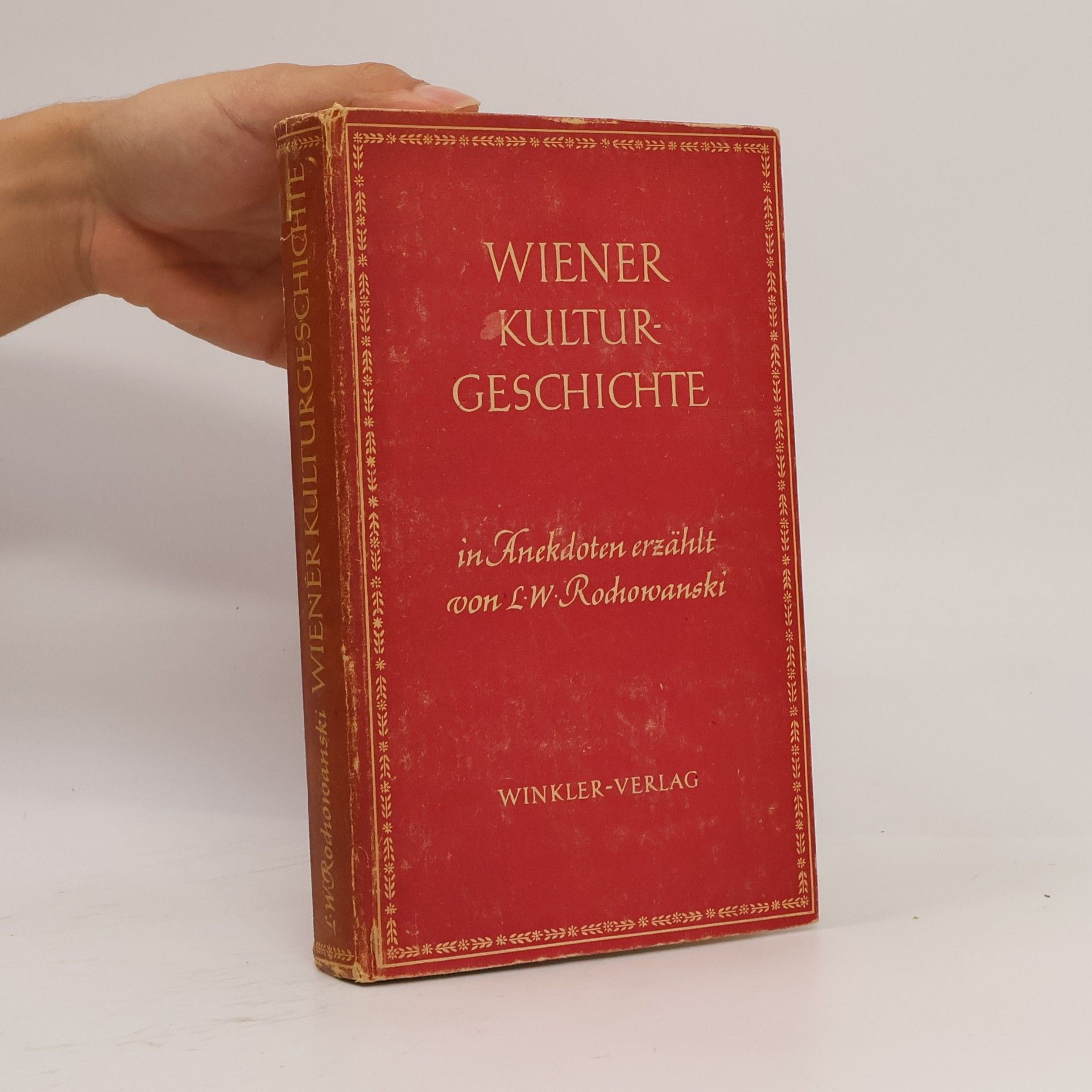 Wiener Kulturgeschichte in Anekdoten erzählt