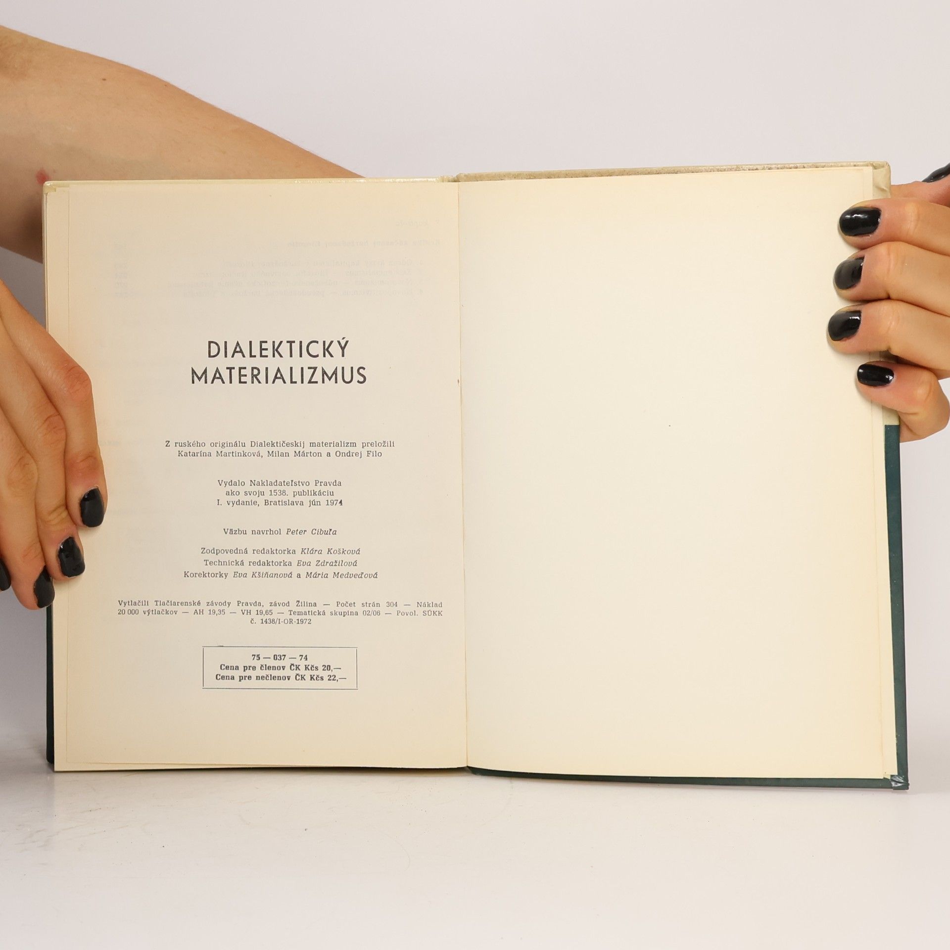 Various authors Dialektický materializmus