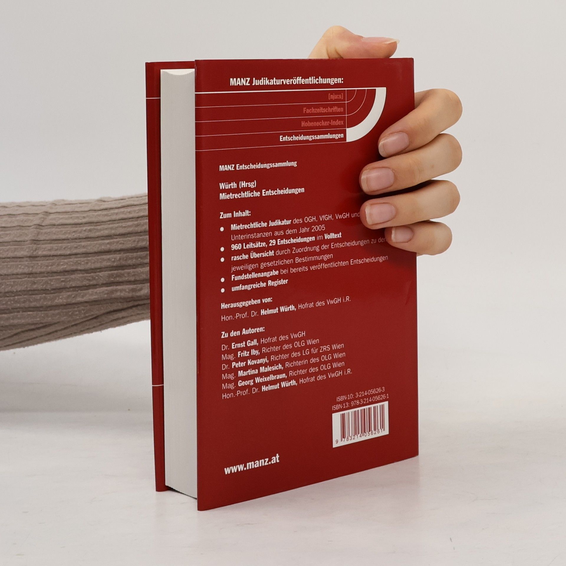 Würth MietSlg - 57: Entscheidungen des Jahres 2005 (Nr. 57001-57960)