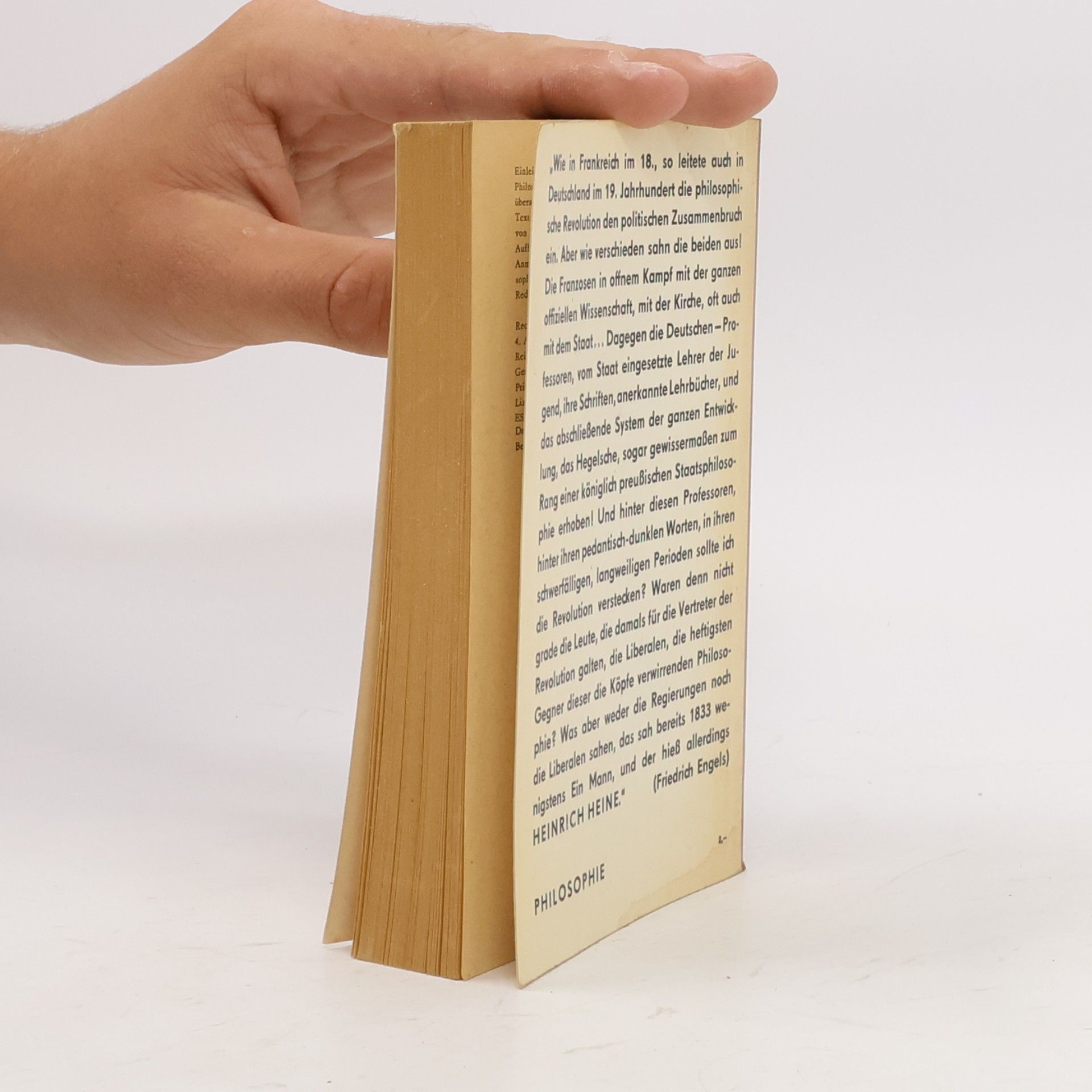 Heinrich Heine Zur Geschichte der Religion und Philosophie in Deutschland