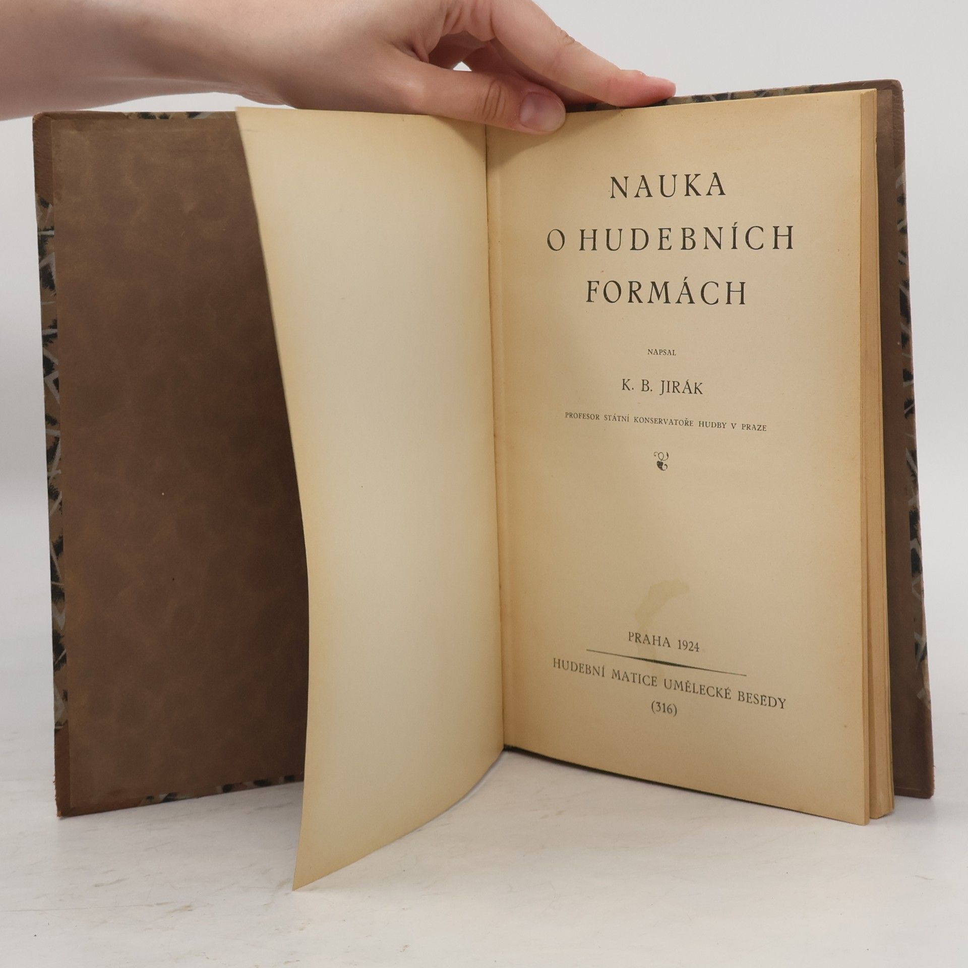 K.B Jirák Nauka o hudebních formách
