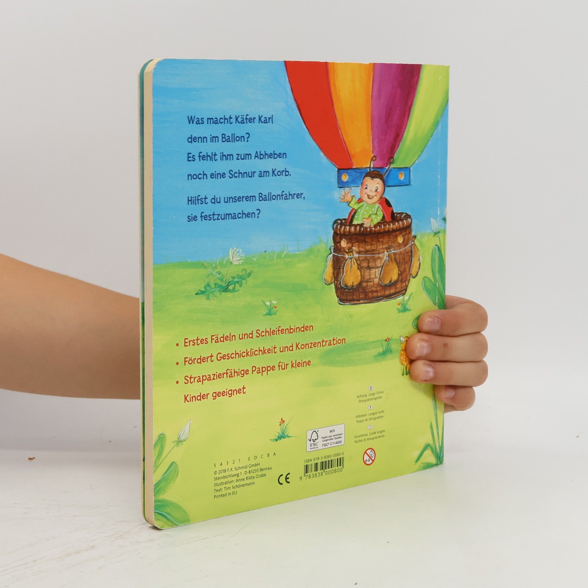Anne Rikta Grobe Mein erstes Schnürsenkelbuch