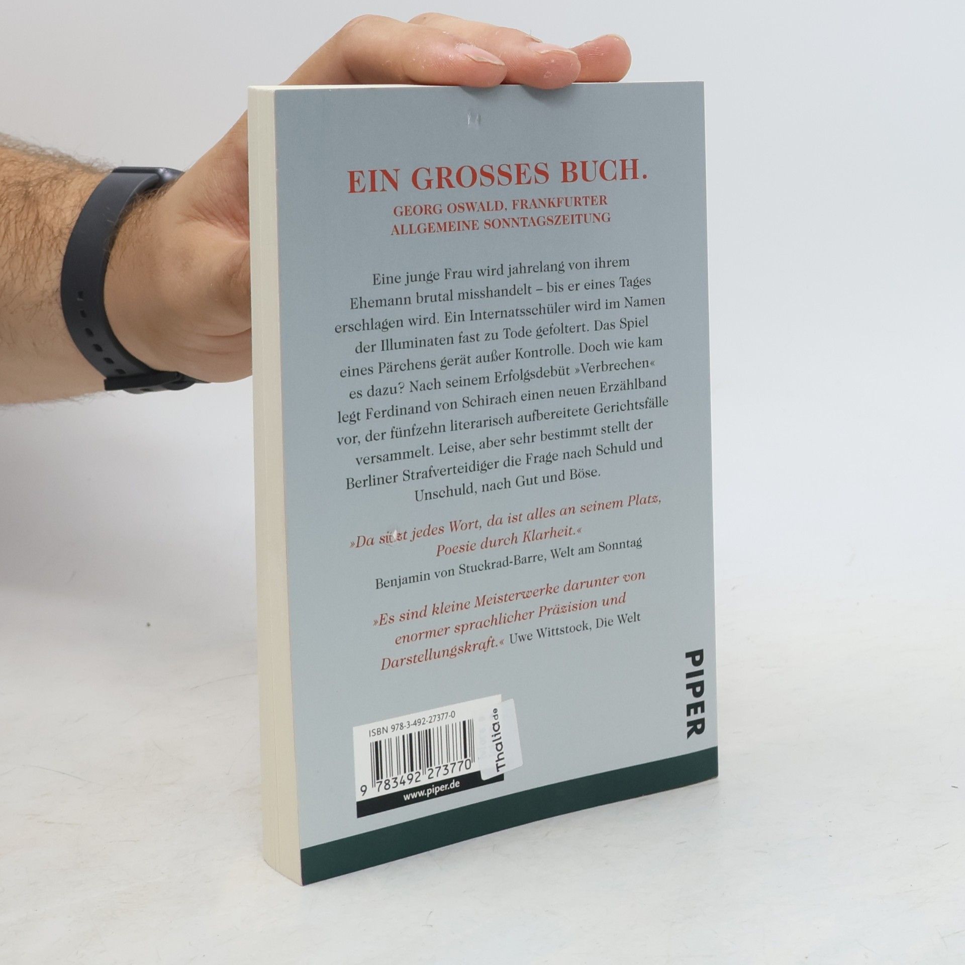 Ferdinand von Schirach Schuld
