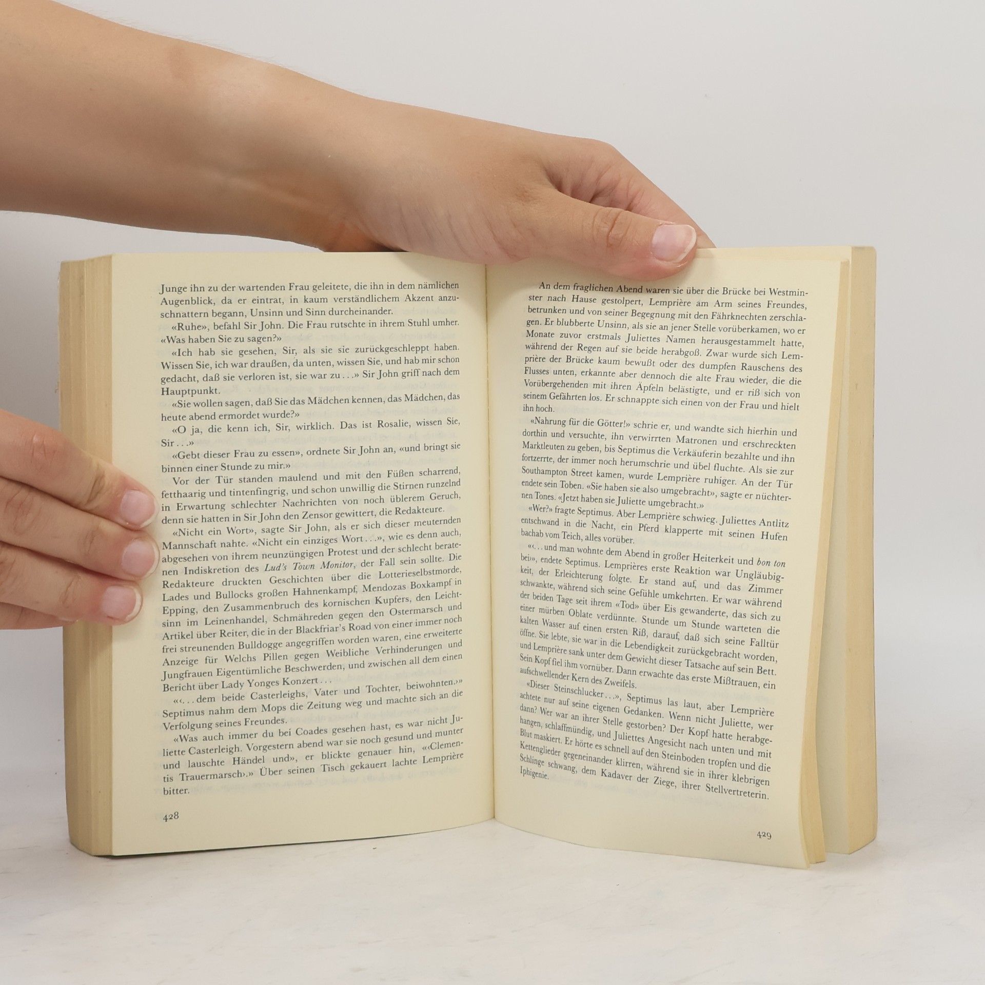 Lawrence Norfolk Lemprière's Wörterbuch