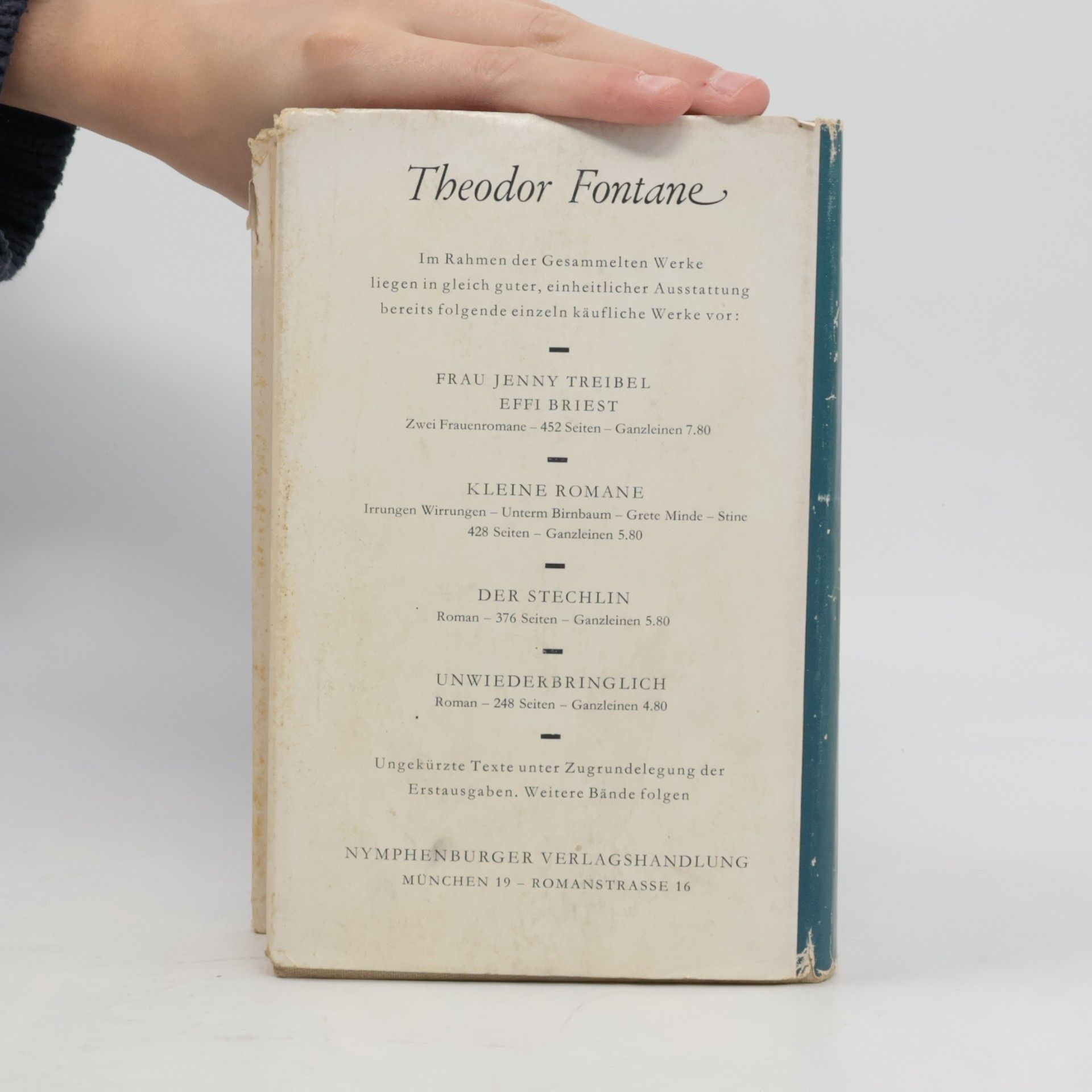 Theodor Fontane Vor Dem Sturm
