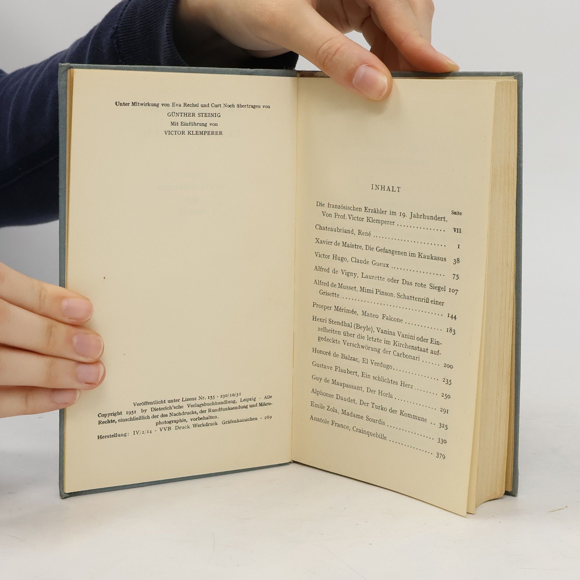 Autorenkollektiv Französische Erzählungen