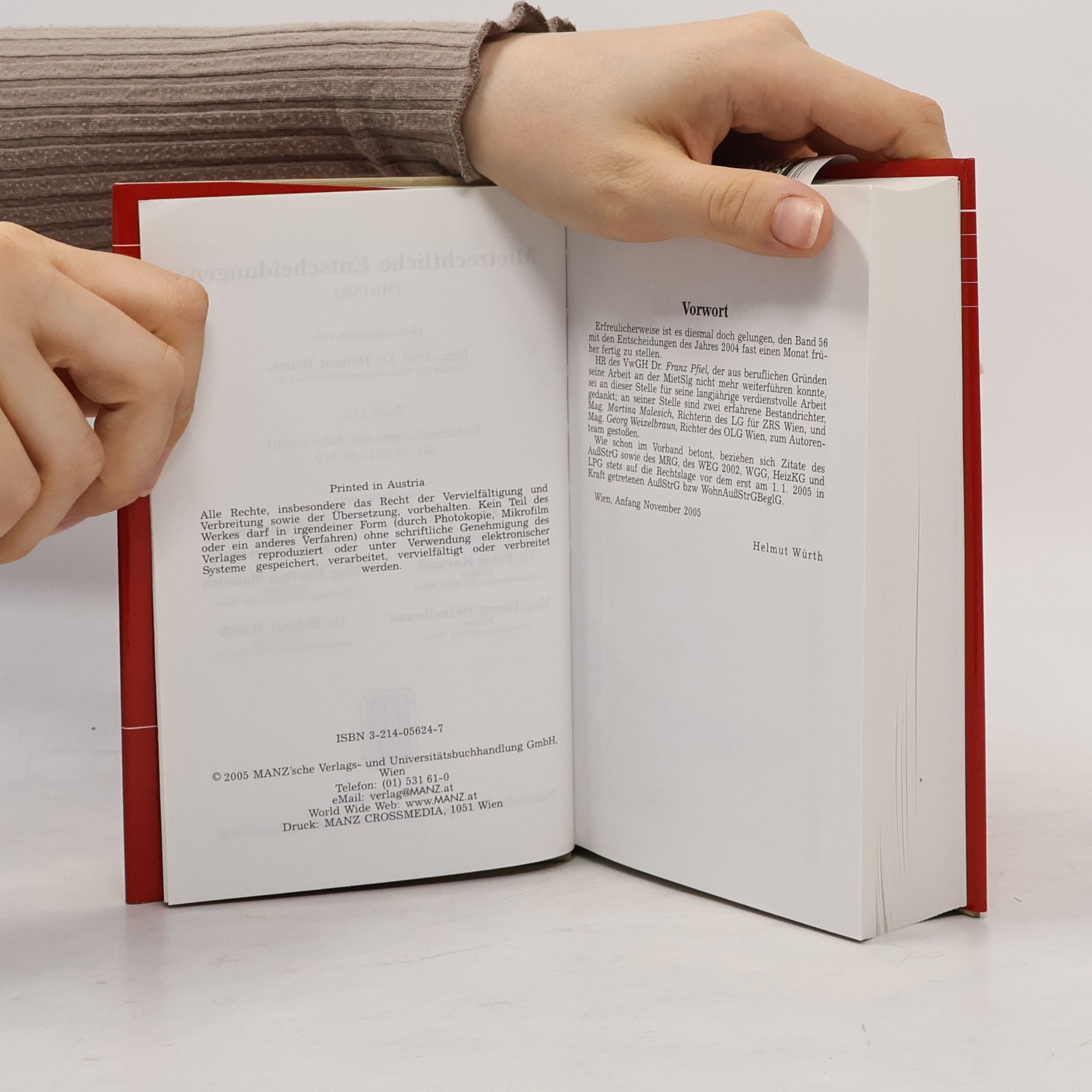 Würth MietSlg - 56: Entscheidungen des Jahres 2004 (Nr. 56001-56949)