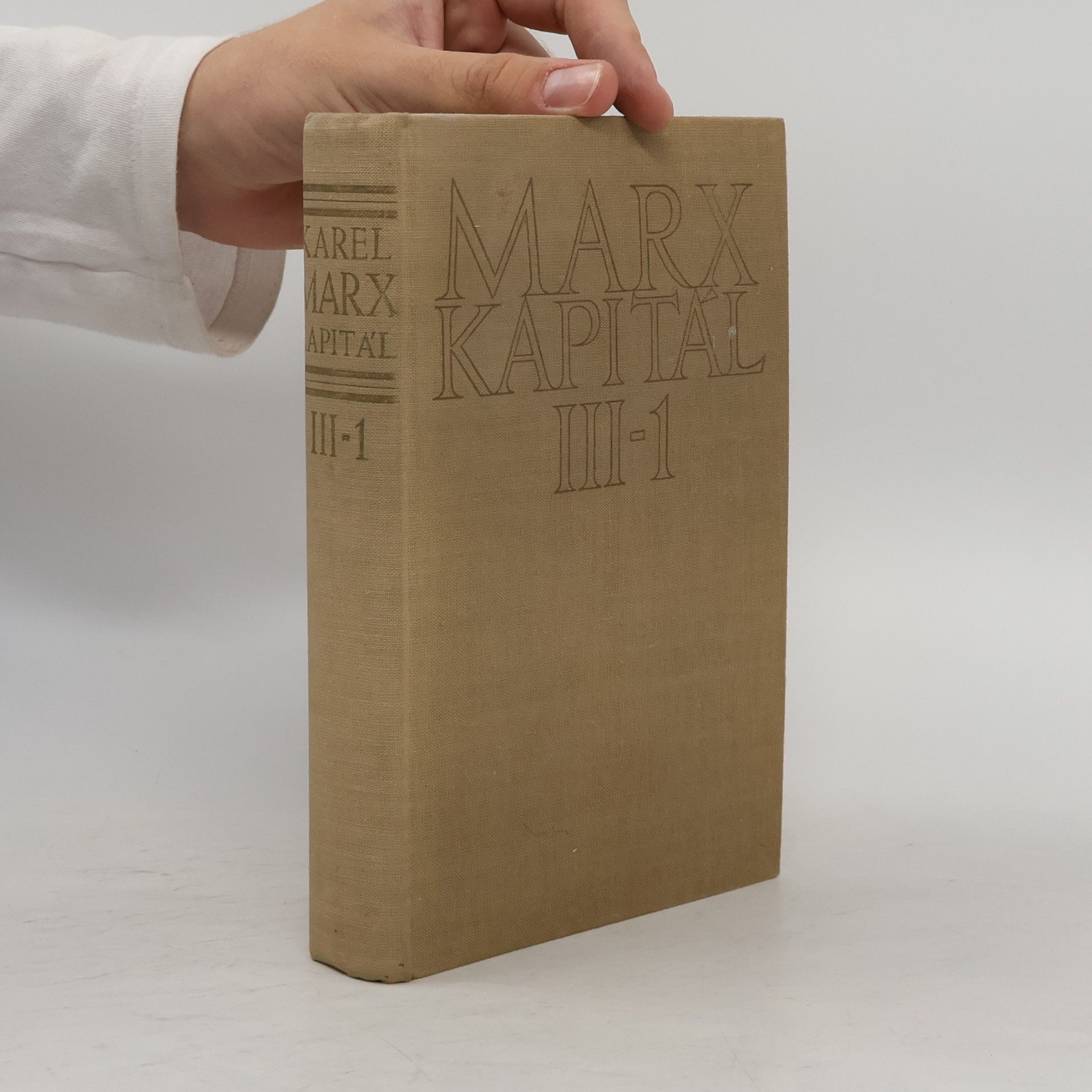 Karl Marx Kapitál III-1