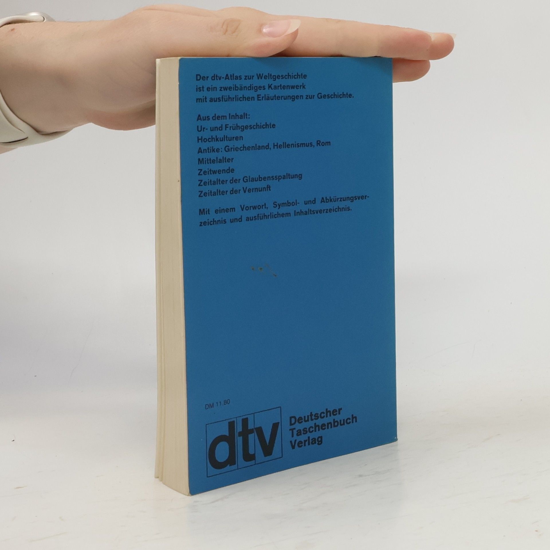 Kolektiv autorů Dtv-Atlas Weltgeschichte 1