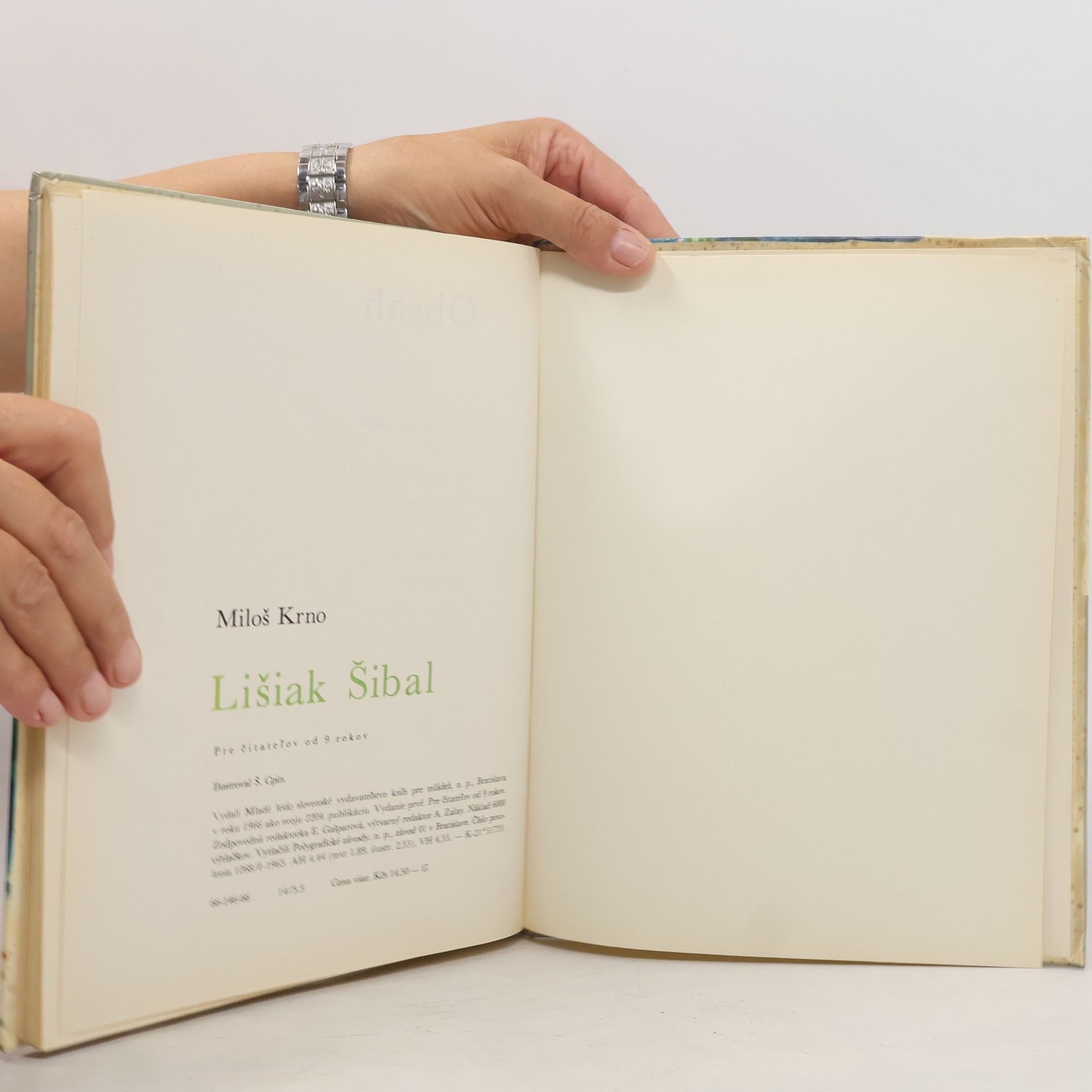 Miloš Krno Lišiak Šibal