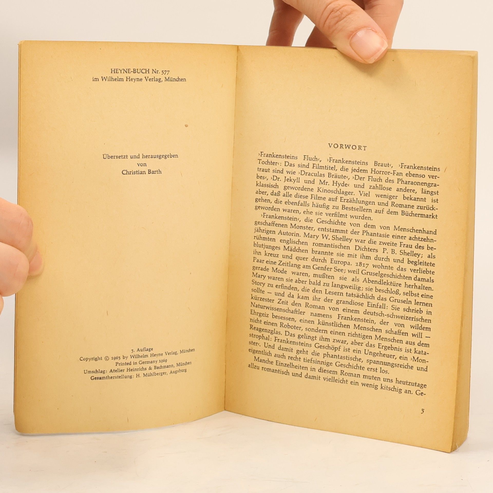 Mary Shelley Frankenstein