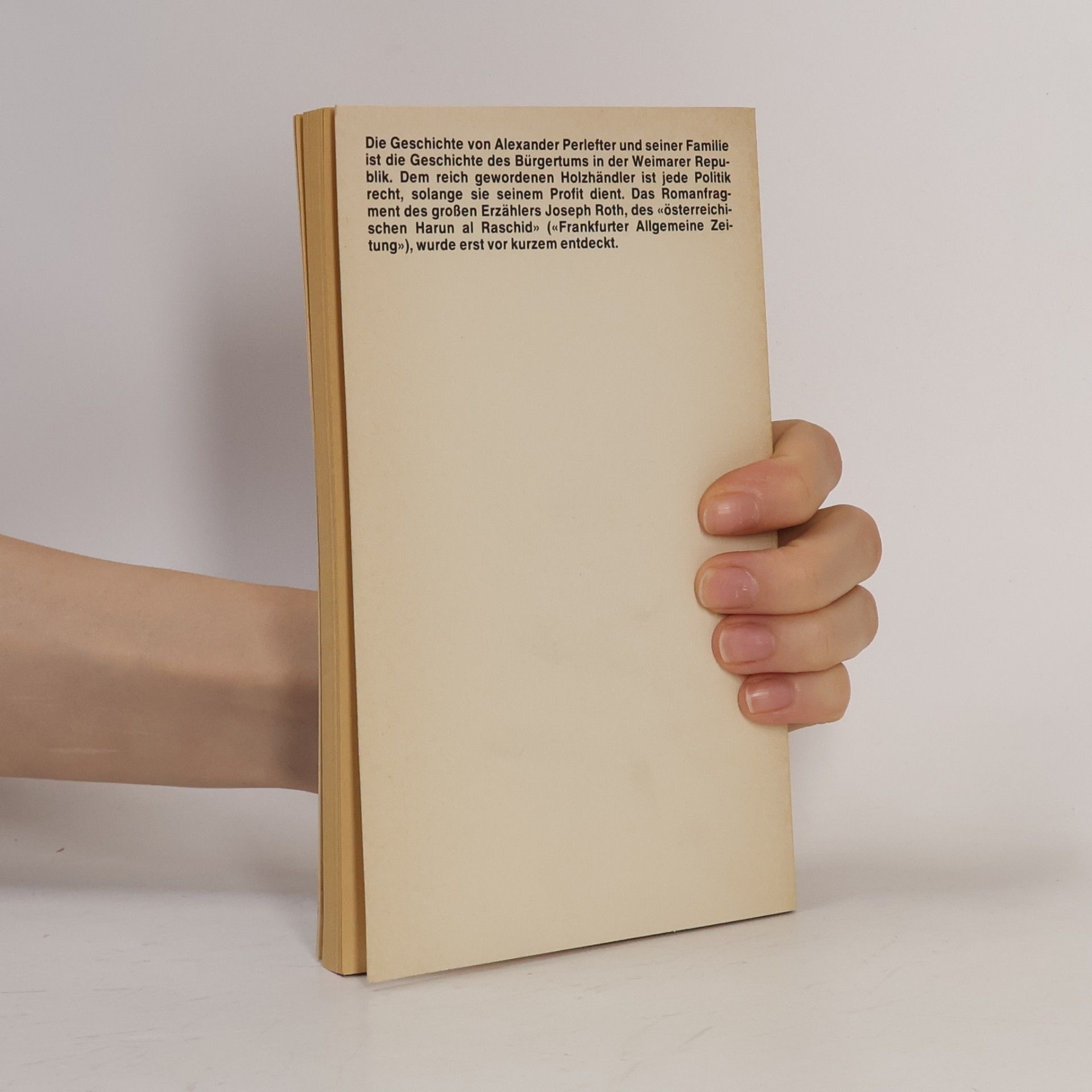 Joseph Roth Perlefter