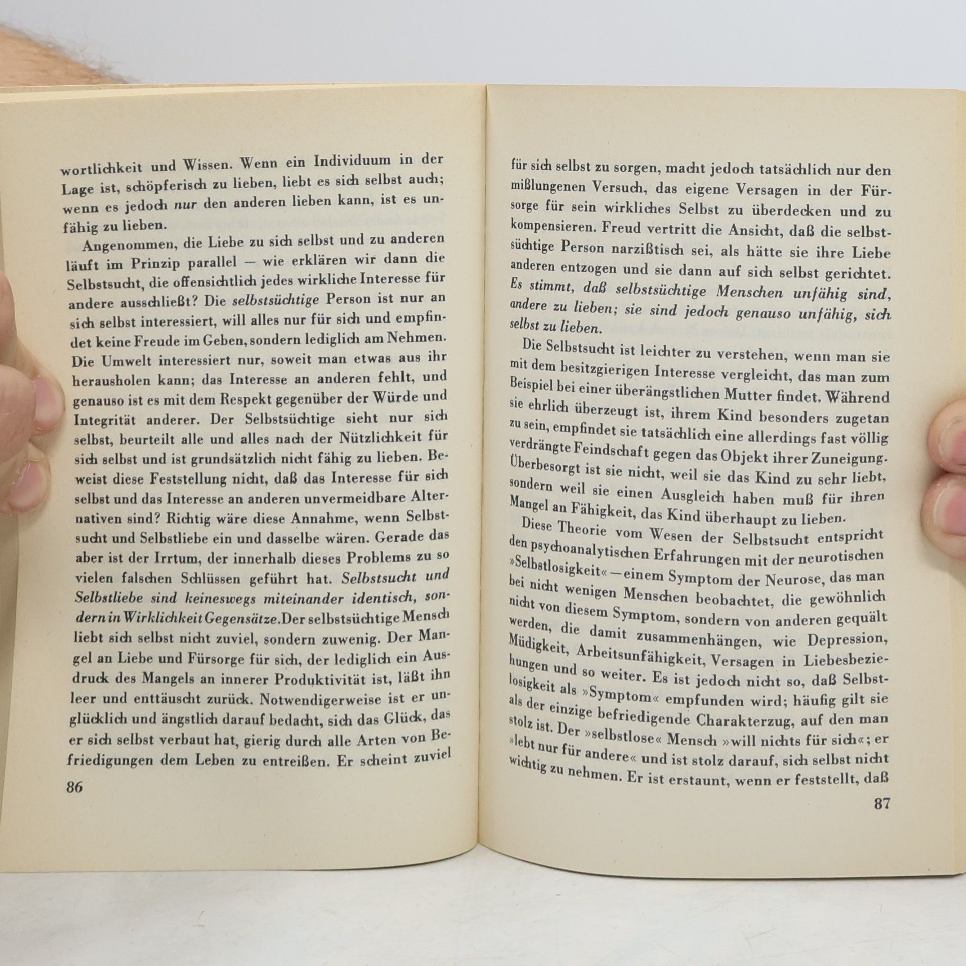 Erich Fromm Die Kunst des Liebens