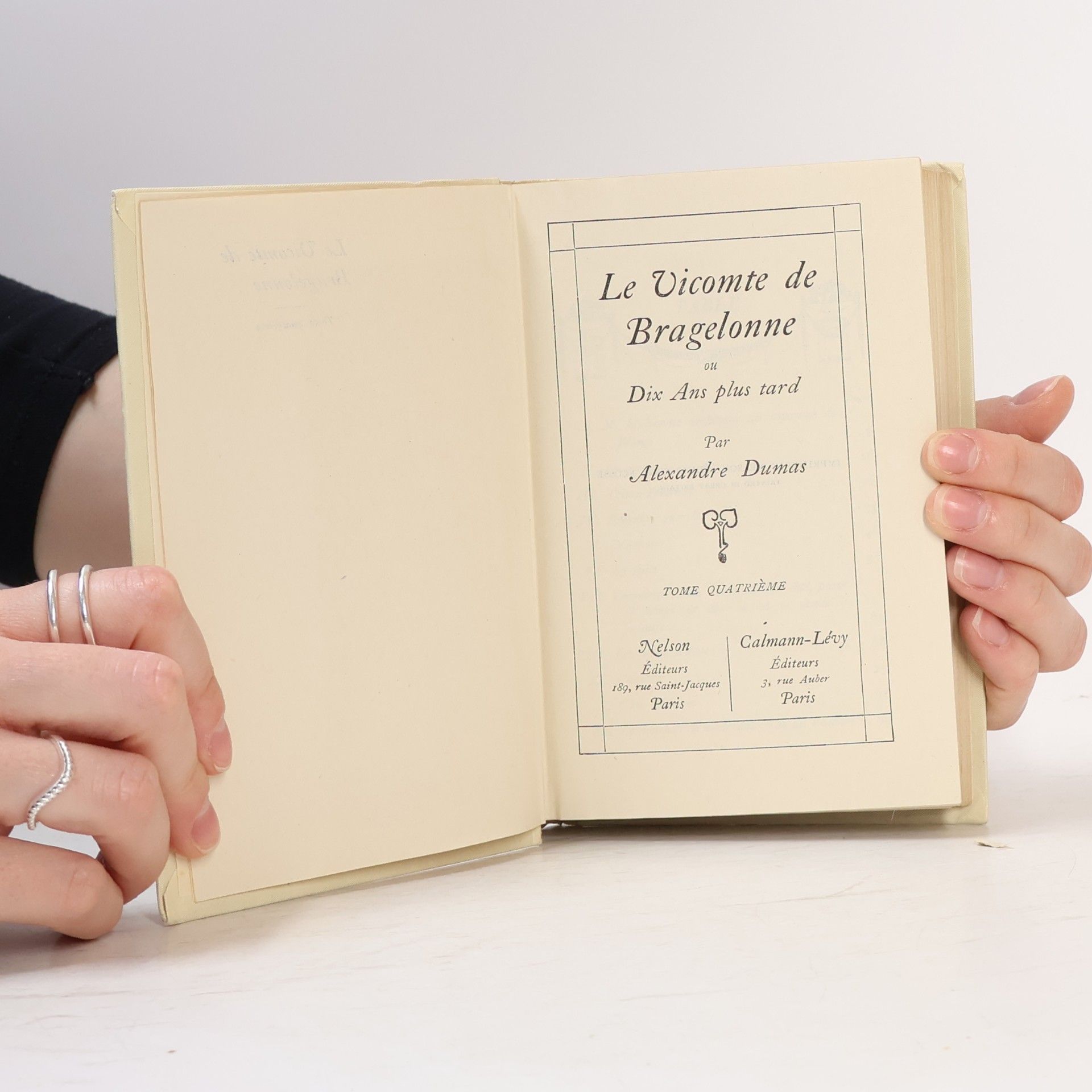 Alexandre Dumas der Ältere Le Vicomte de Bragelonne. Tome IV.