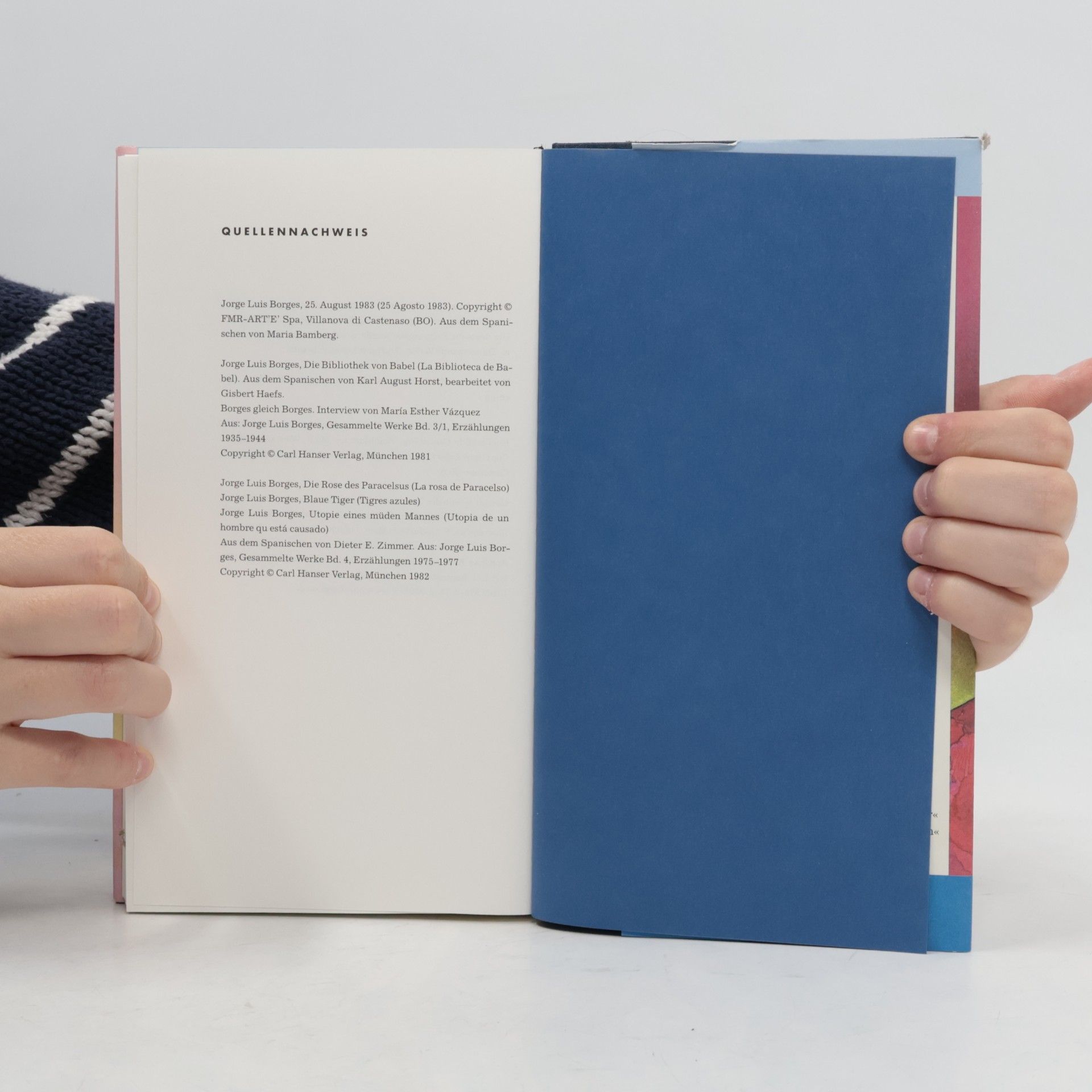 Jorge Luis Borges Die Bibliothek von Babel