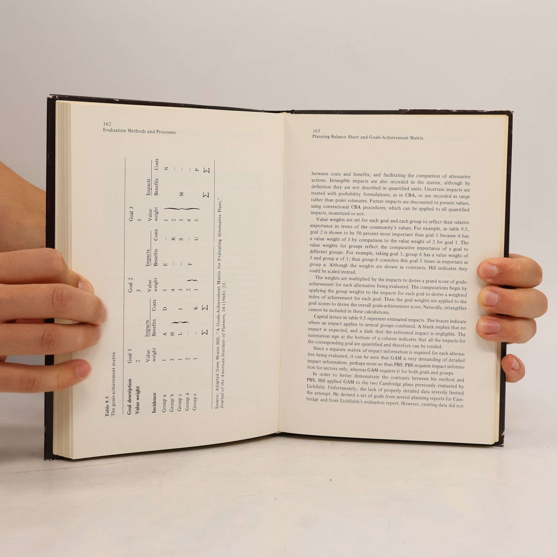 Donald M. McAllister Evaluation in Environmental Planning