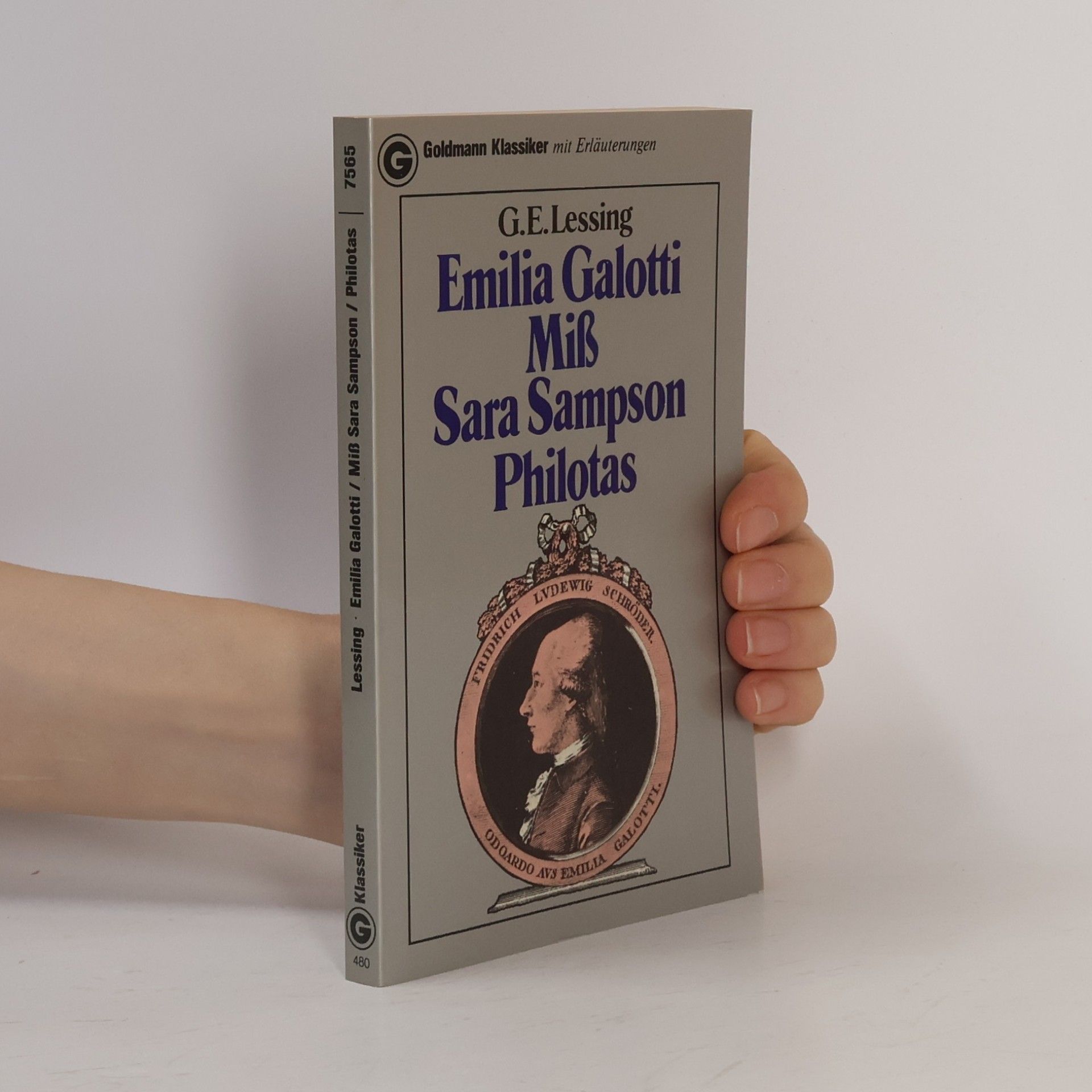 Gotthold Ephraim Lessing Emilia Galotti