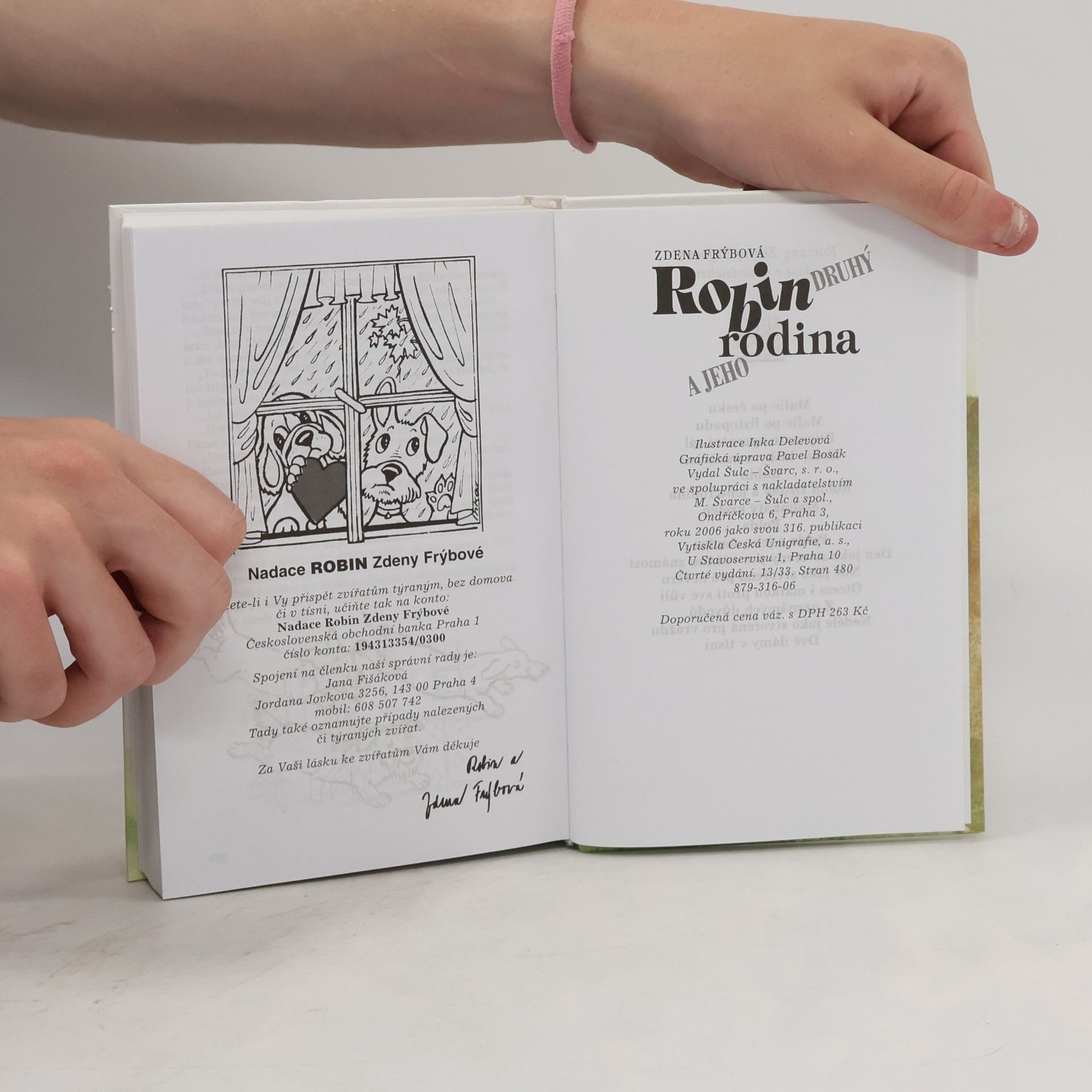 Zdena Frýbová Robin Druhý a jeho rodina