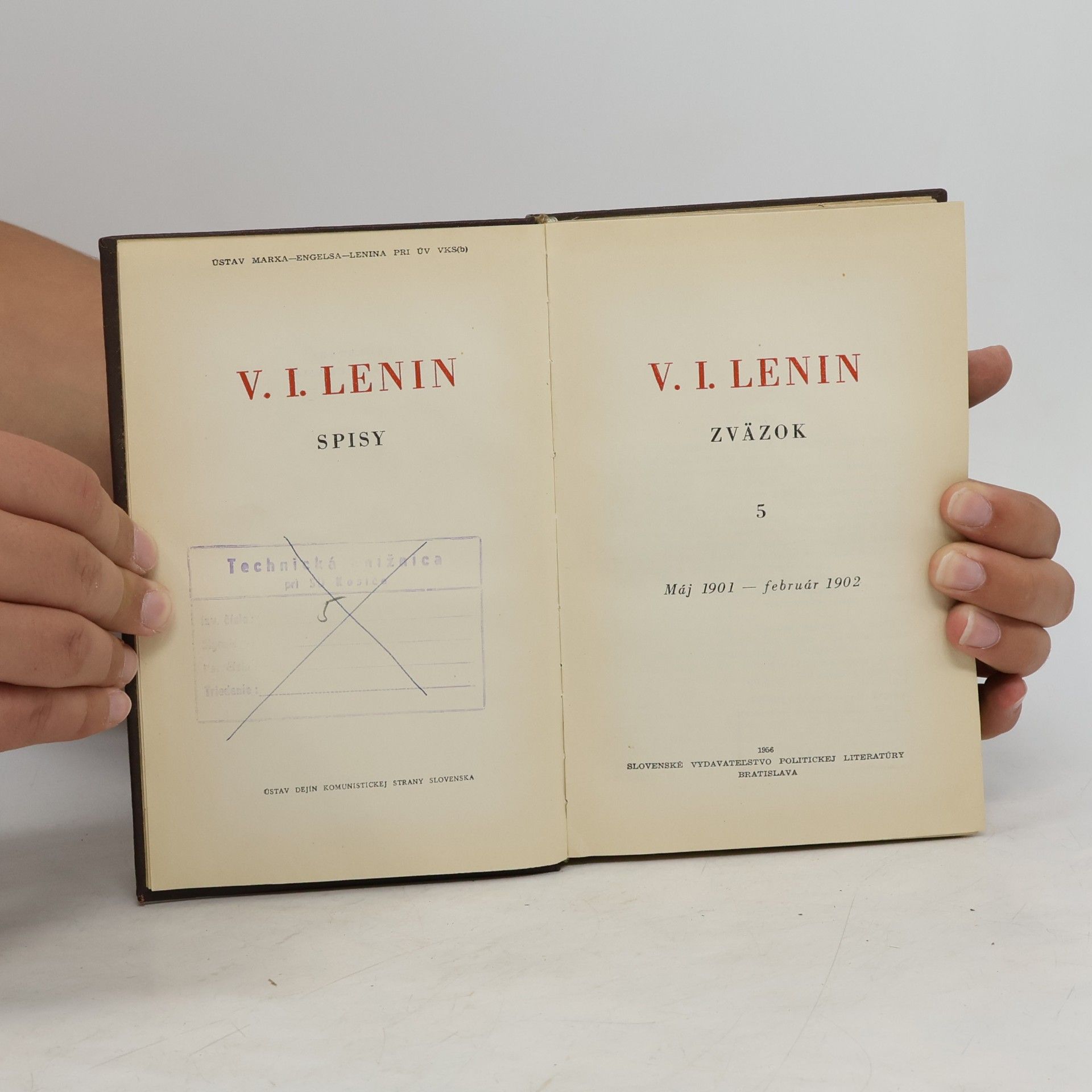 Vladimir Iljič Lenin Lenin. Spisy 5