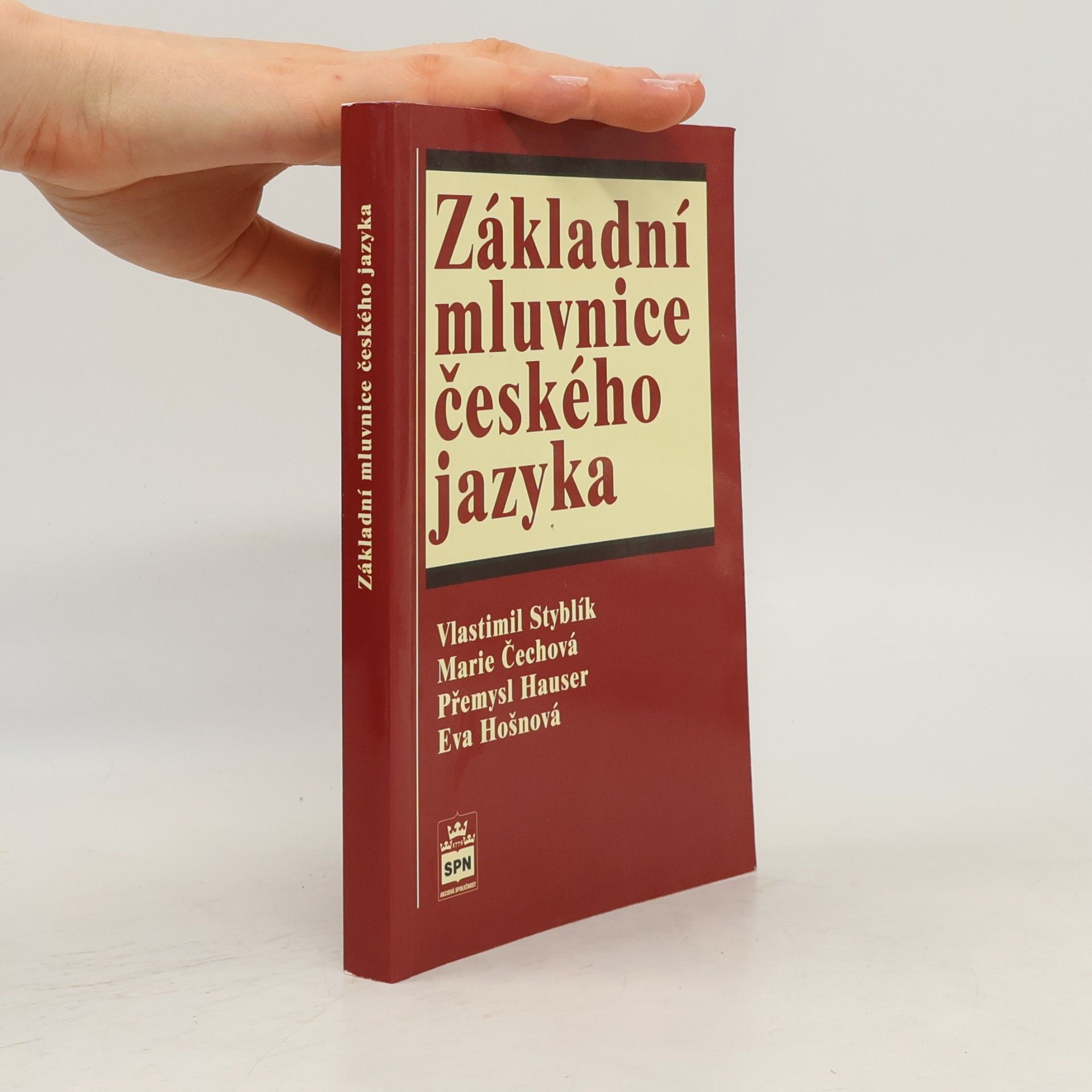 Vlastimil Styblík Základní mluvnice českého jazyka