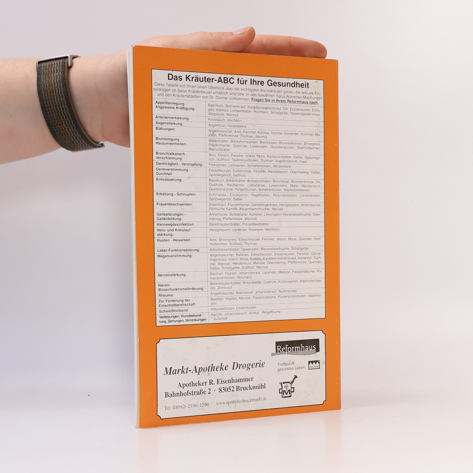 Autorenkollektiv Der Kräuter Ratgeber aus dem Reformhaus 2006