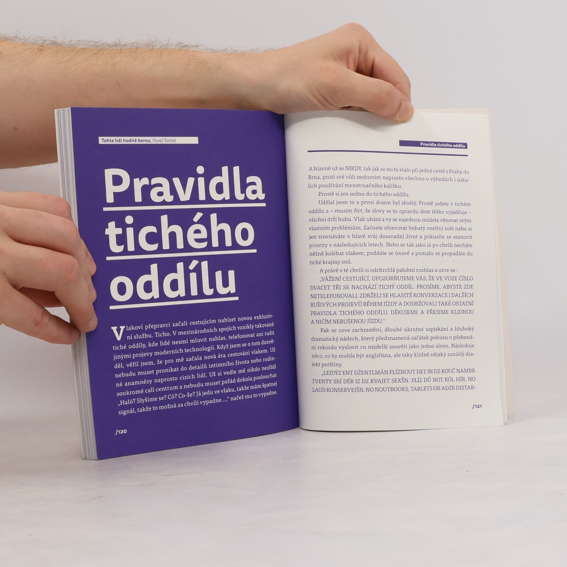 Pavel Tomeš Tohle lidi hodně berou