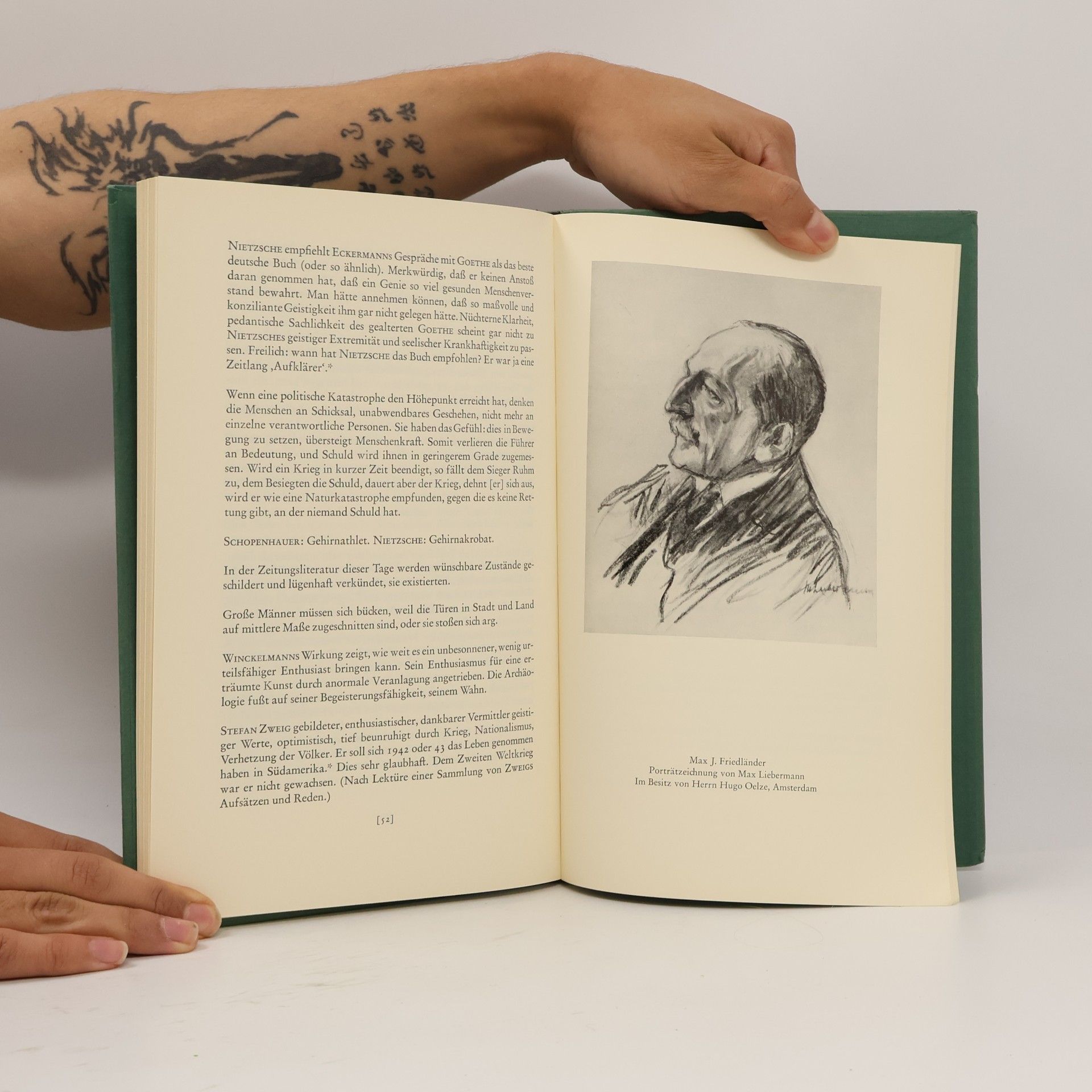 Max J. Friedländer Erinnerungen und Aufzeichnungen