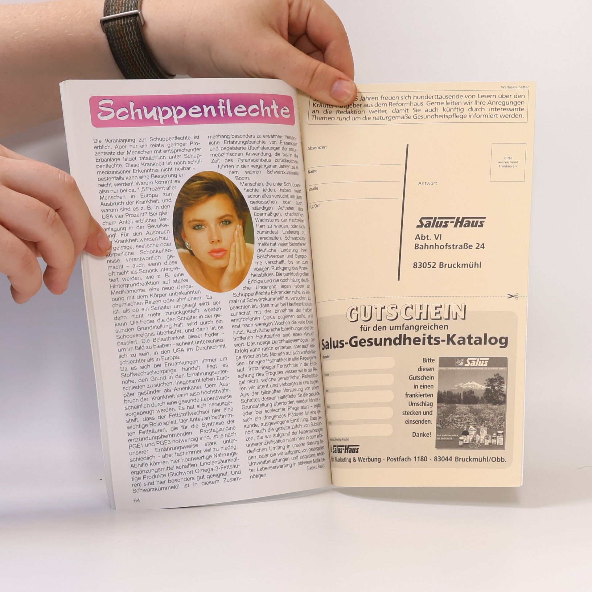 kolektiv Der Kräuter-Ratgeber 2007 aus dem Reformhaus mit Preisrätsel