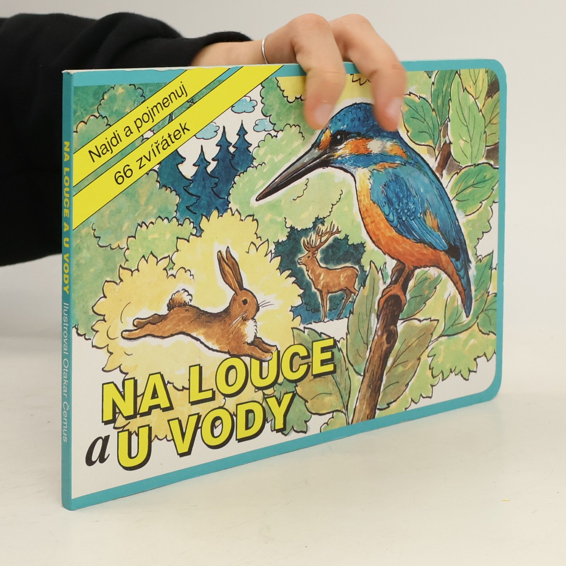 Otakar Čemus Na louce a u vody : najdi a pojmenuj 66 zvířátek