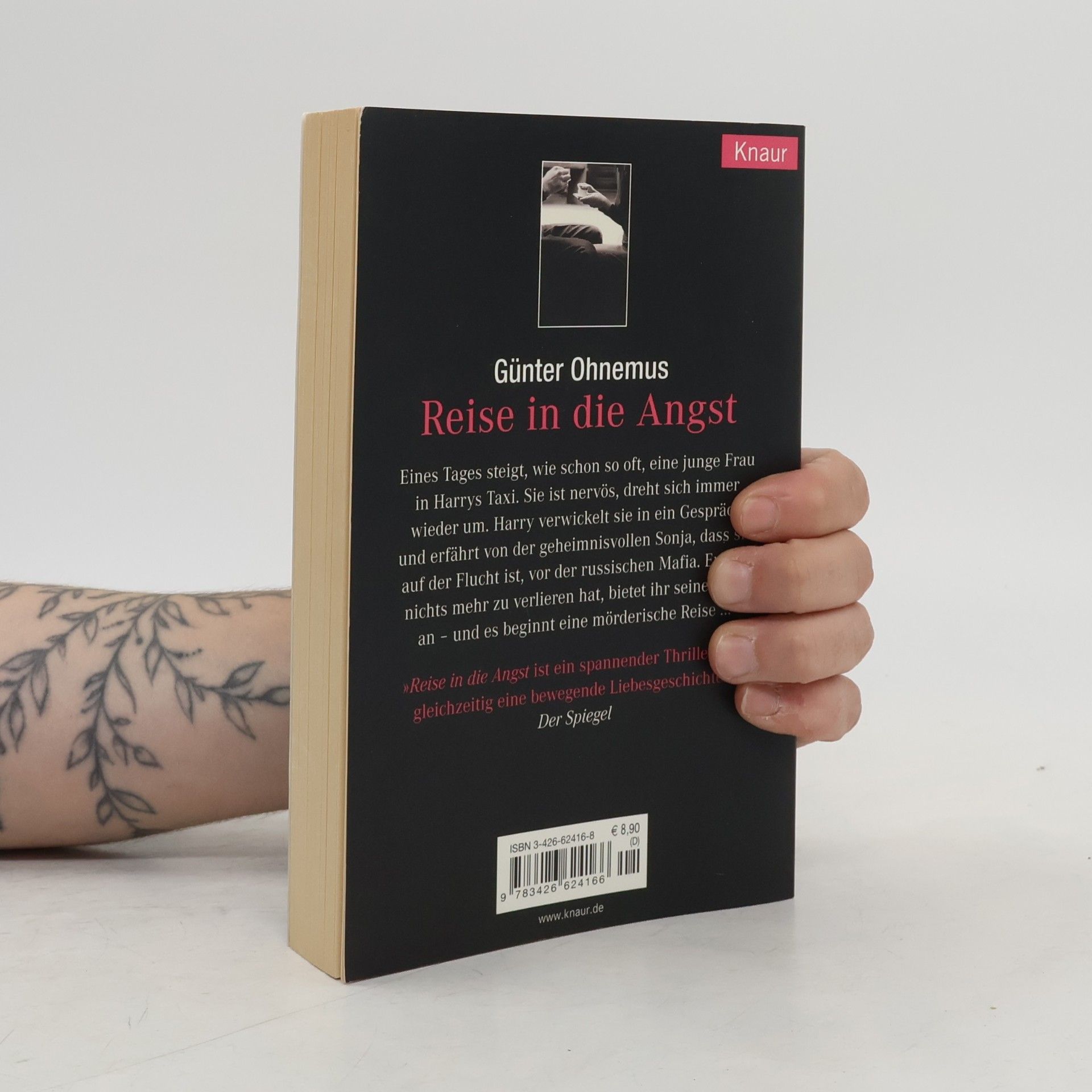 Günter Ohnemus Reise in die Angst. Roman