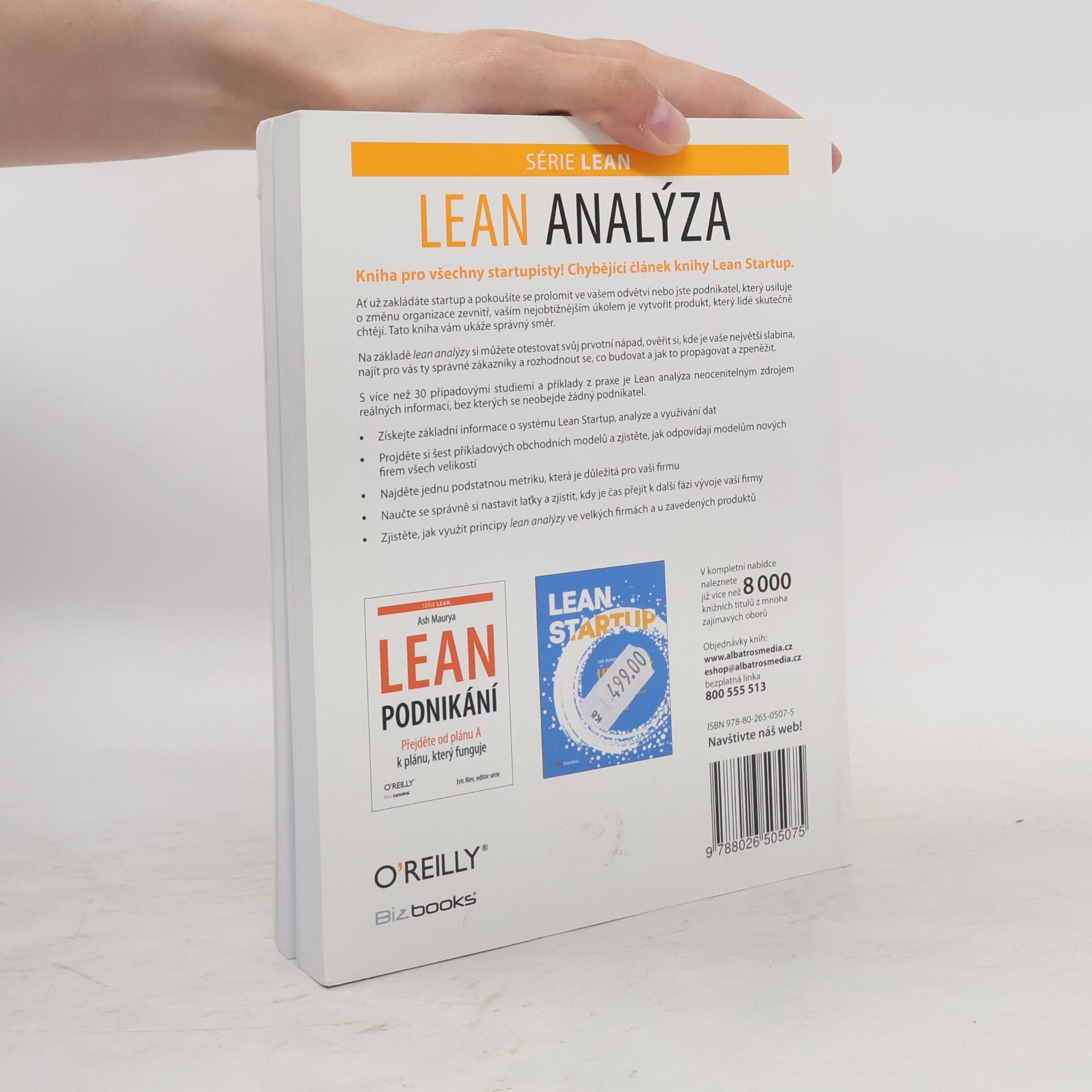 Alistair Croll Lean analýza - Využijte data k rychlejšímu vybudování lepšího startupu